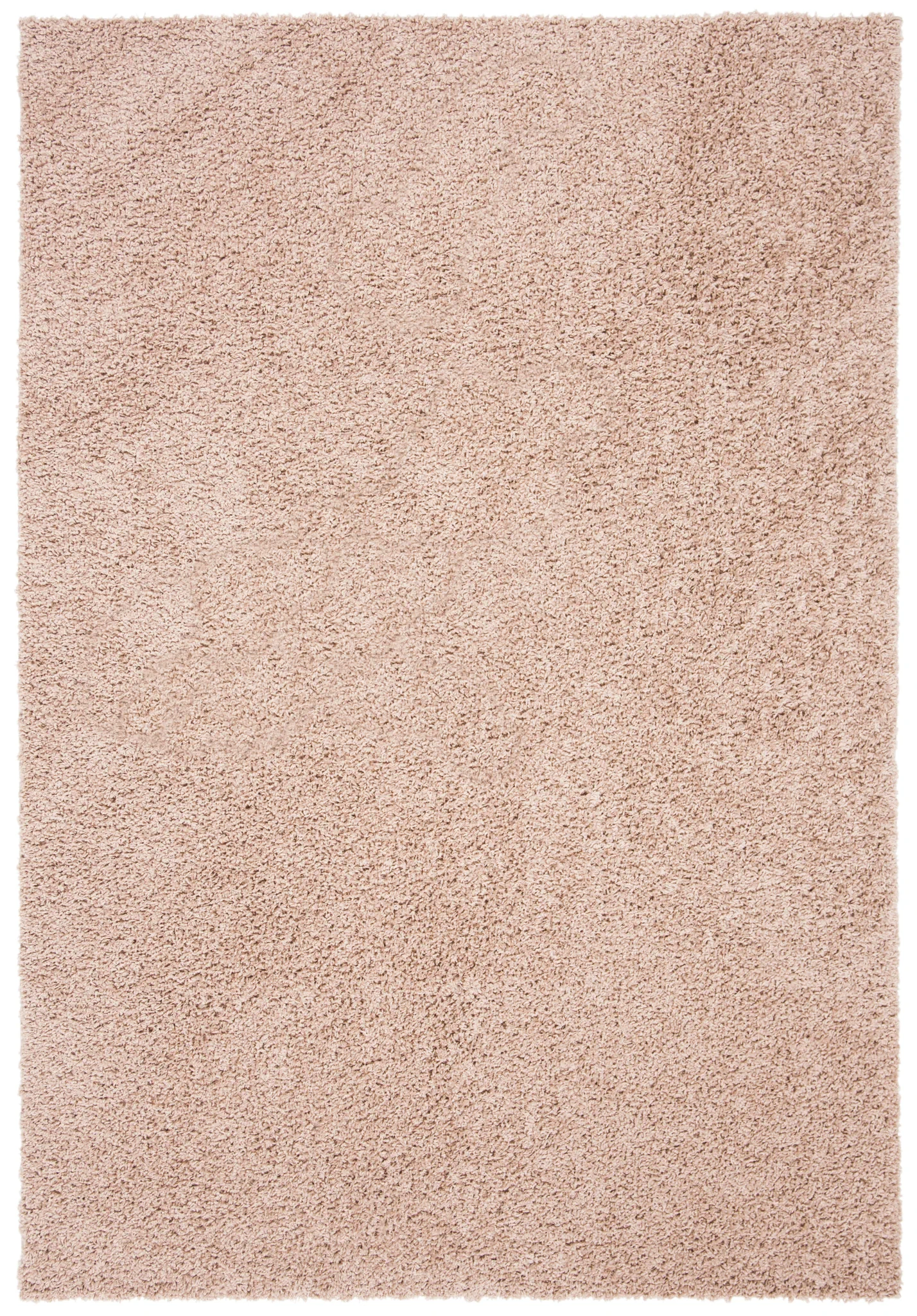 Primo Solid Shag Rug in Beige