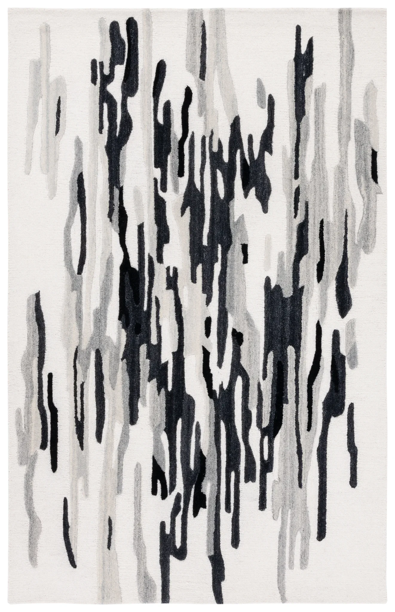 Rodeo Drive Abstract Brushstroke Hand-Tufted Wool Rug | RD858 | Safavieh