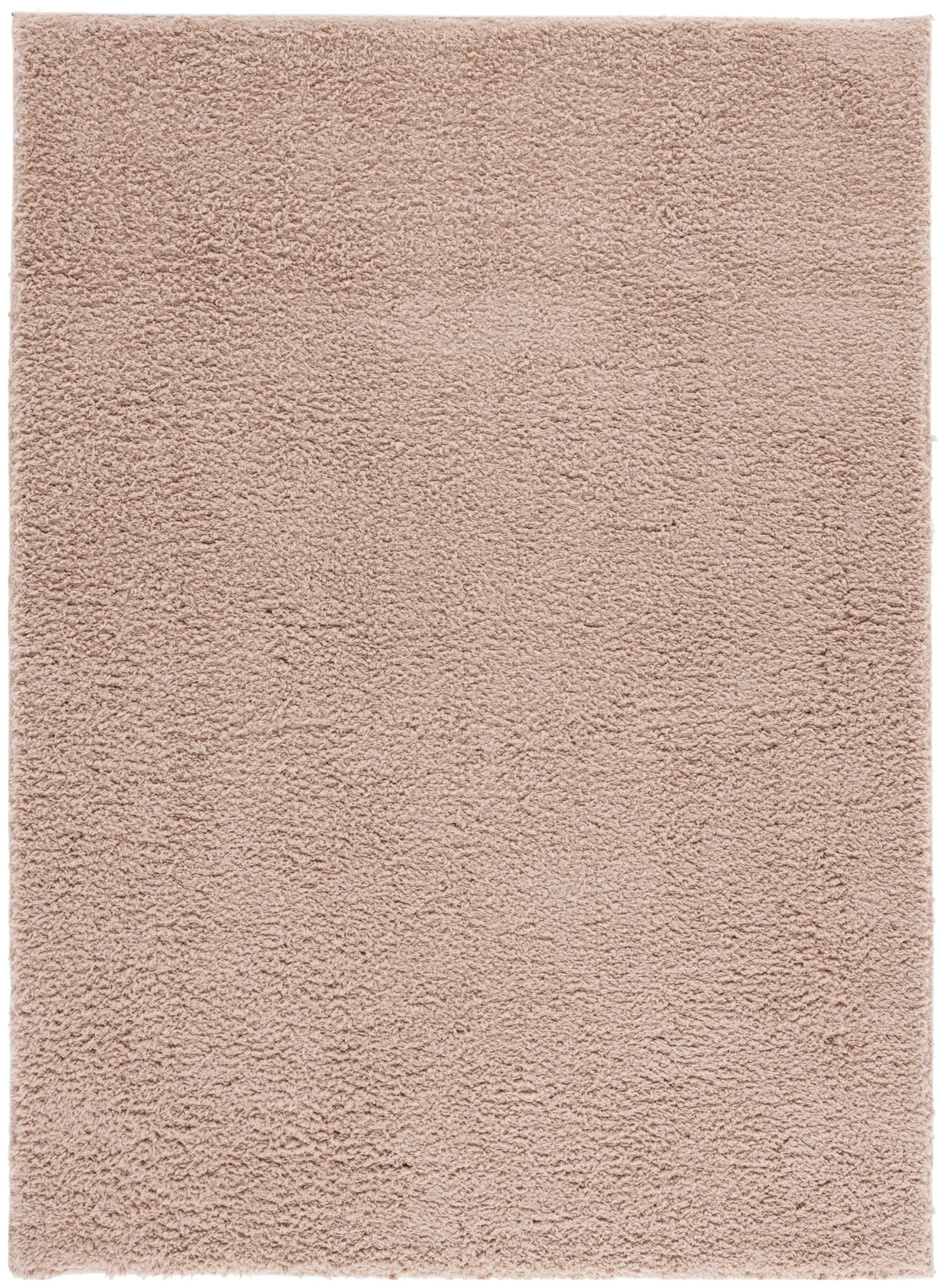 Rumi Solid Shag Rug in Beige