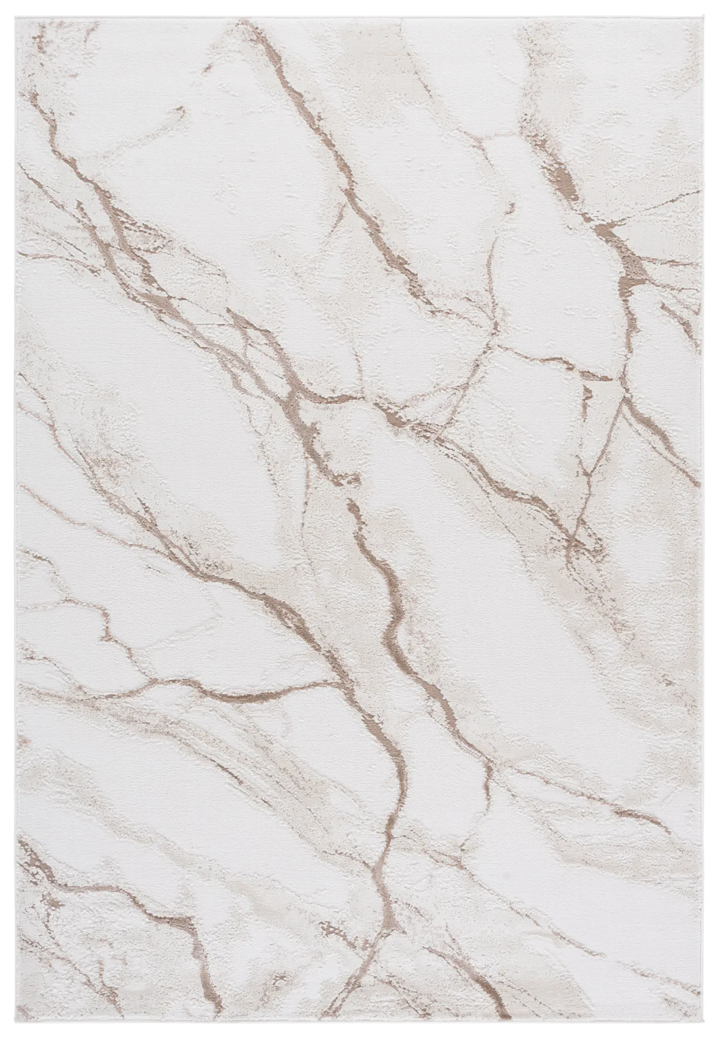 Sable Marble Rug in Ivory / Beige