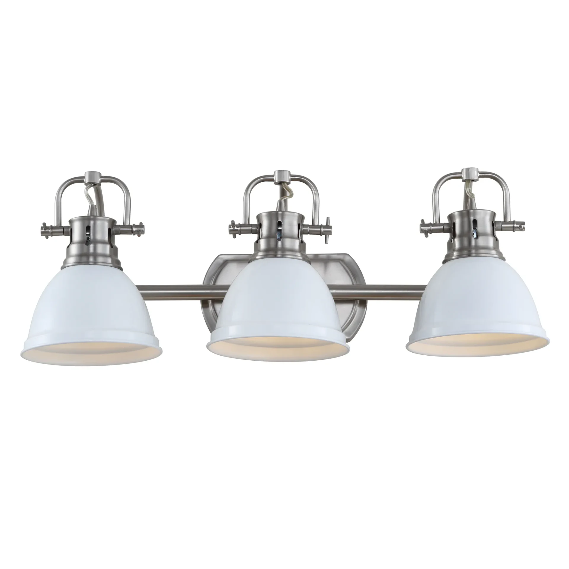 Roland Three-Light Sconce in Nickel