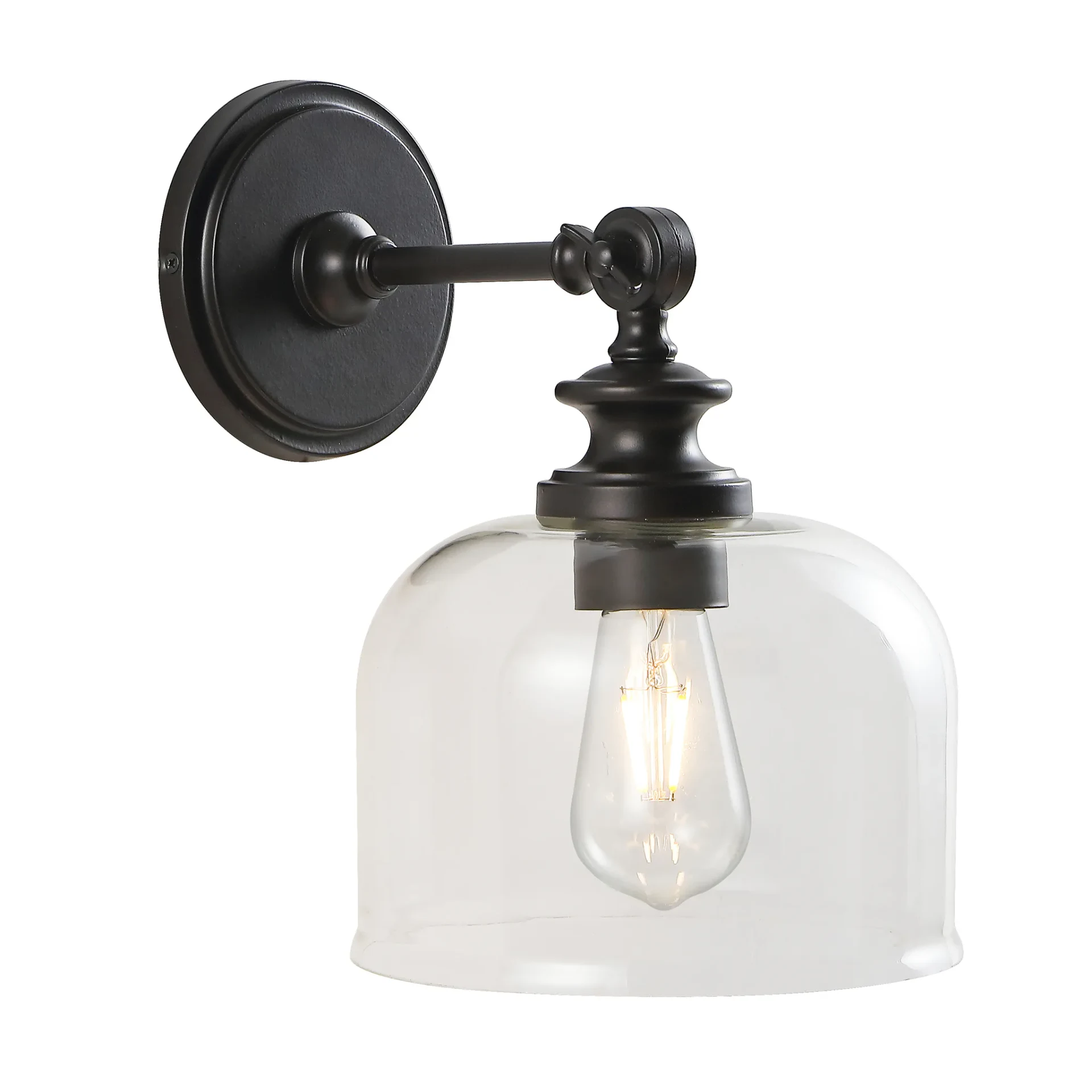 Neri Wall Sconce (Set Of 2) in Oil Rub Bronze / Clear