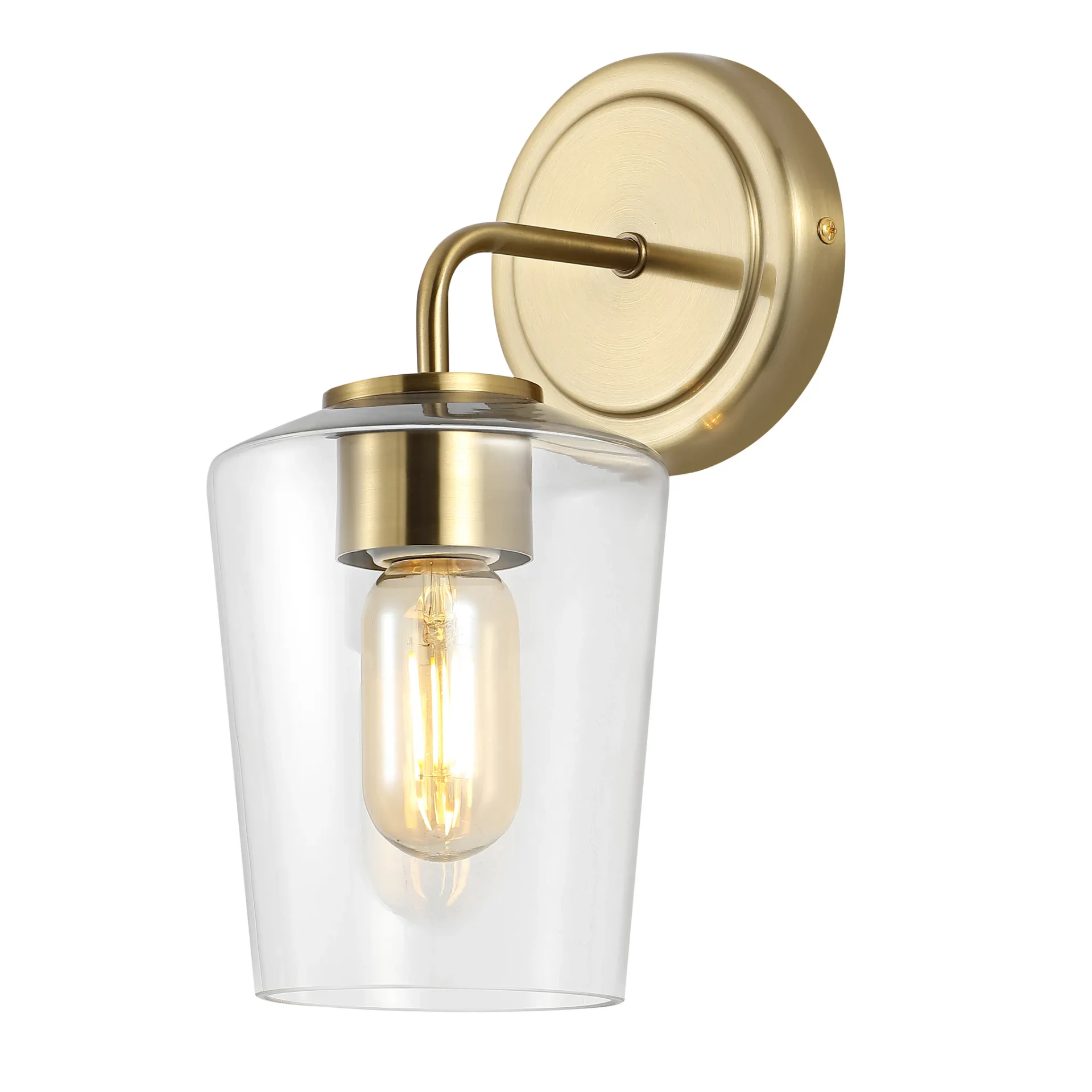 Prospect Wall Sconce in Brass