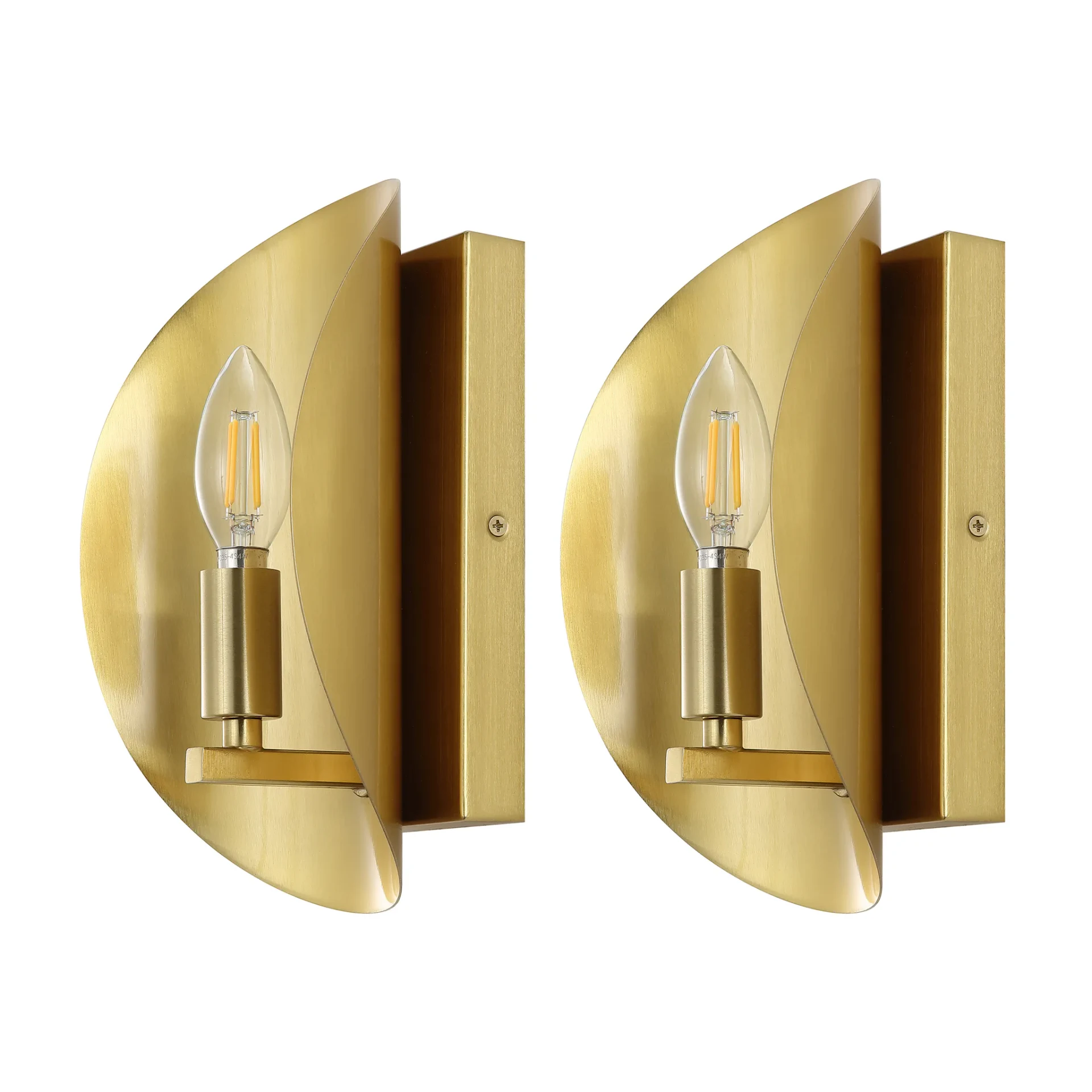 Calluna Wall Sconce (Set Of 2) in Brass