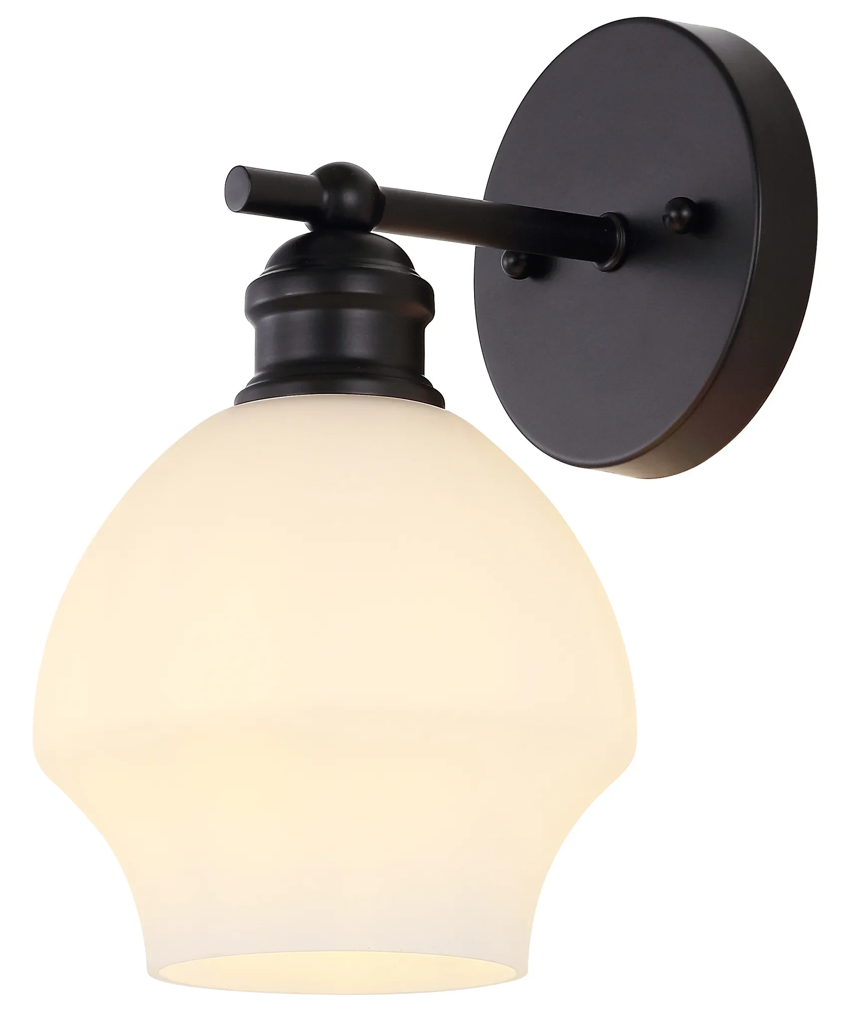 Solynn Wall Sconce (Set Of 2) in Black / White