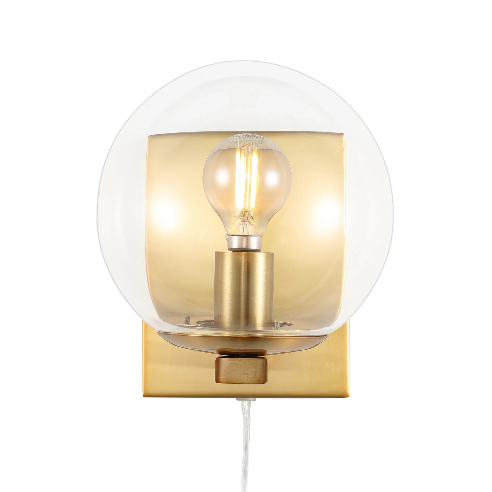 Jurosa Wall Sconce (Set Of 2) in Brass