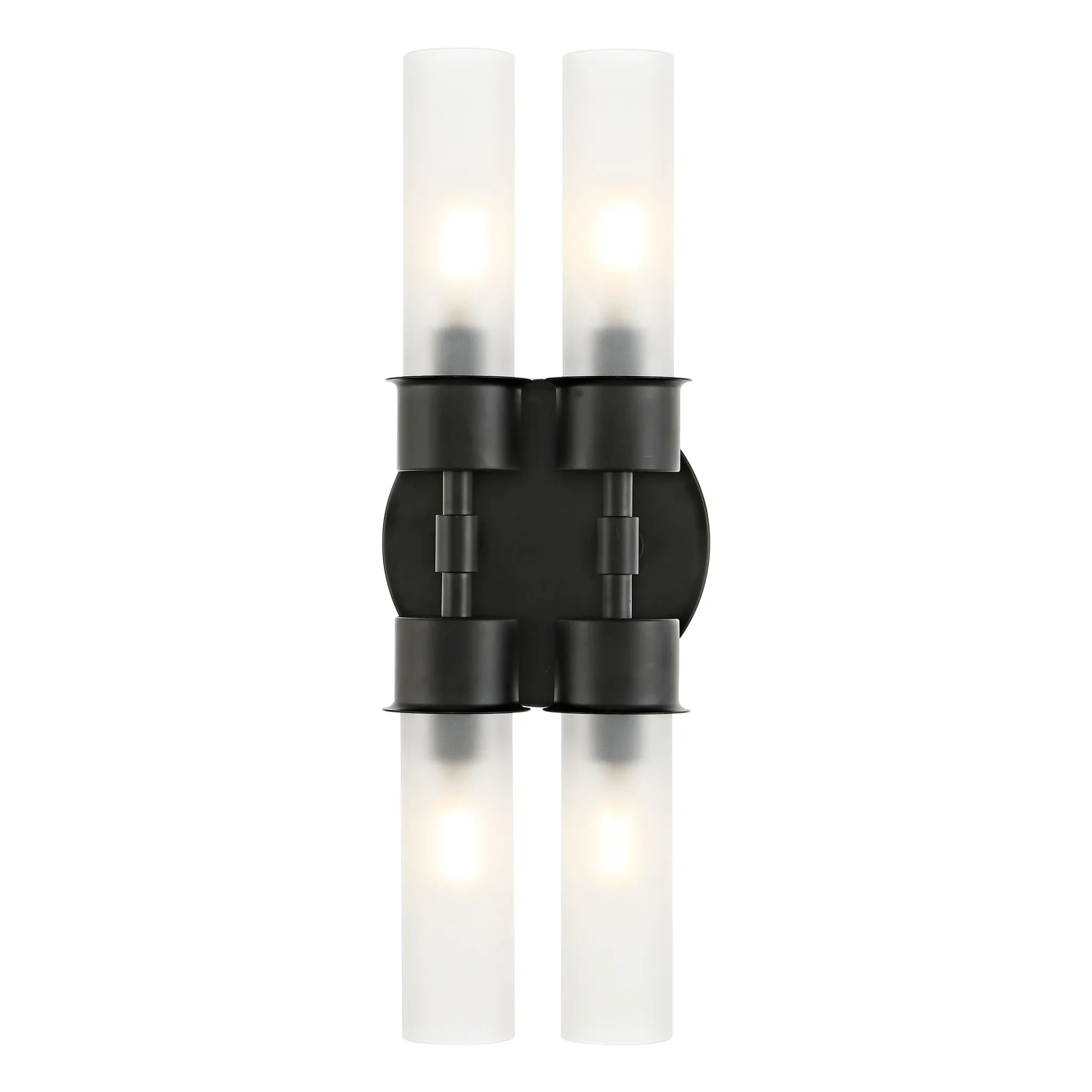 Joli Four-Light Wall Sconce in Black