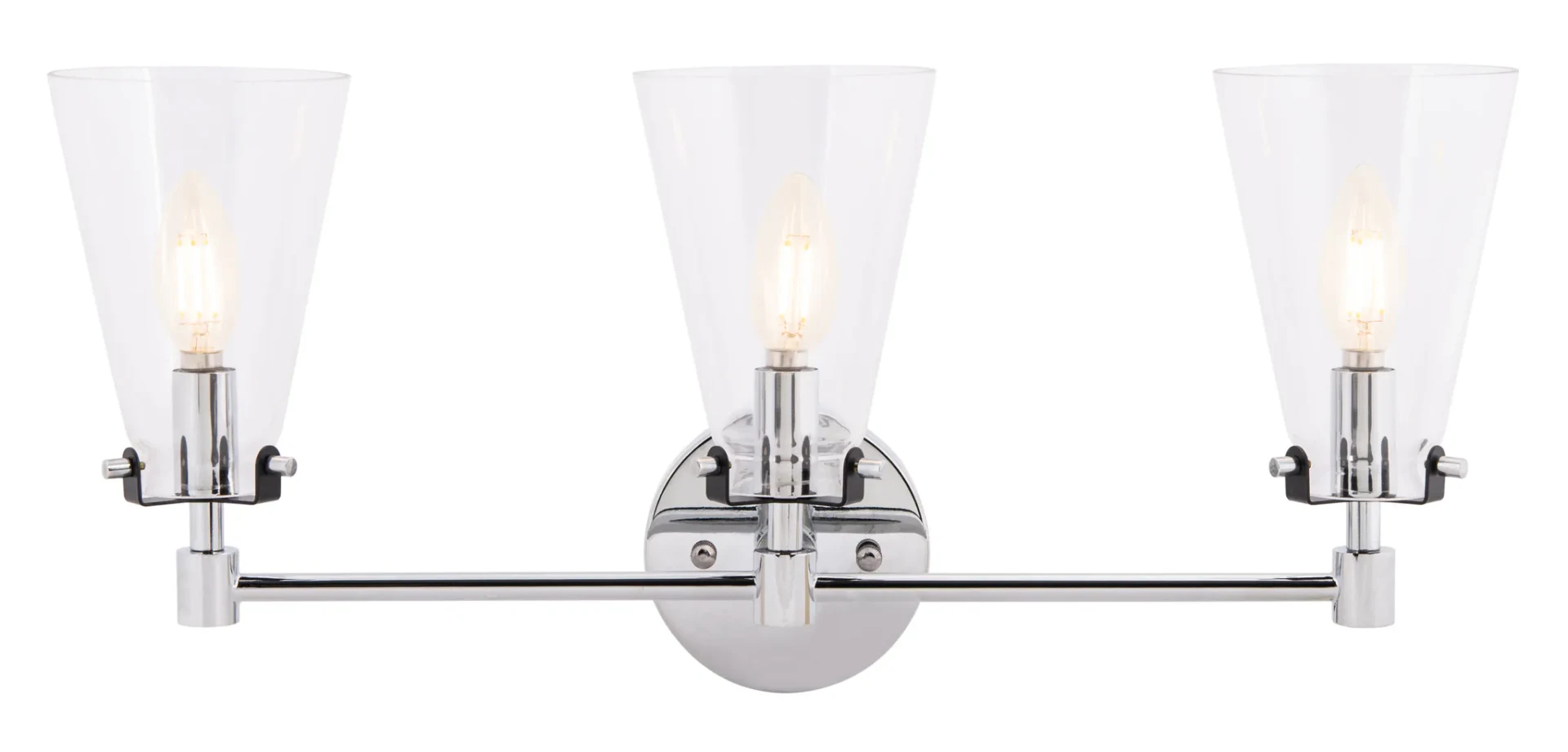 Lonsen Vanity Sconce in Chrome