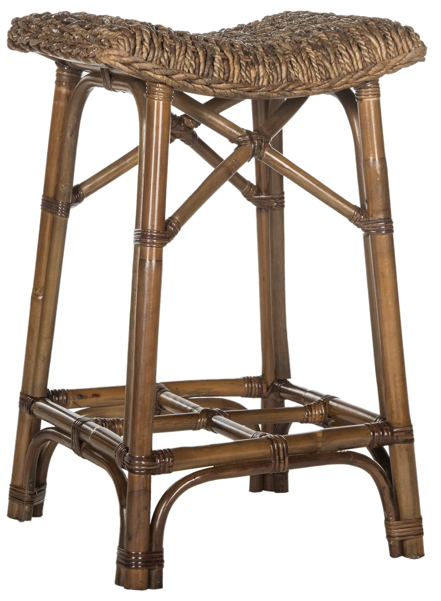 Ramiro Stool in Brown