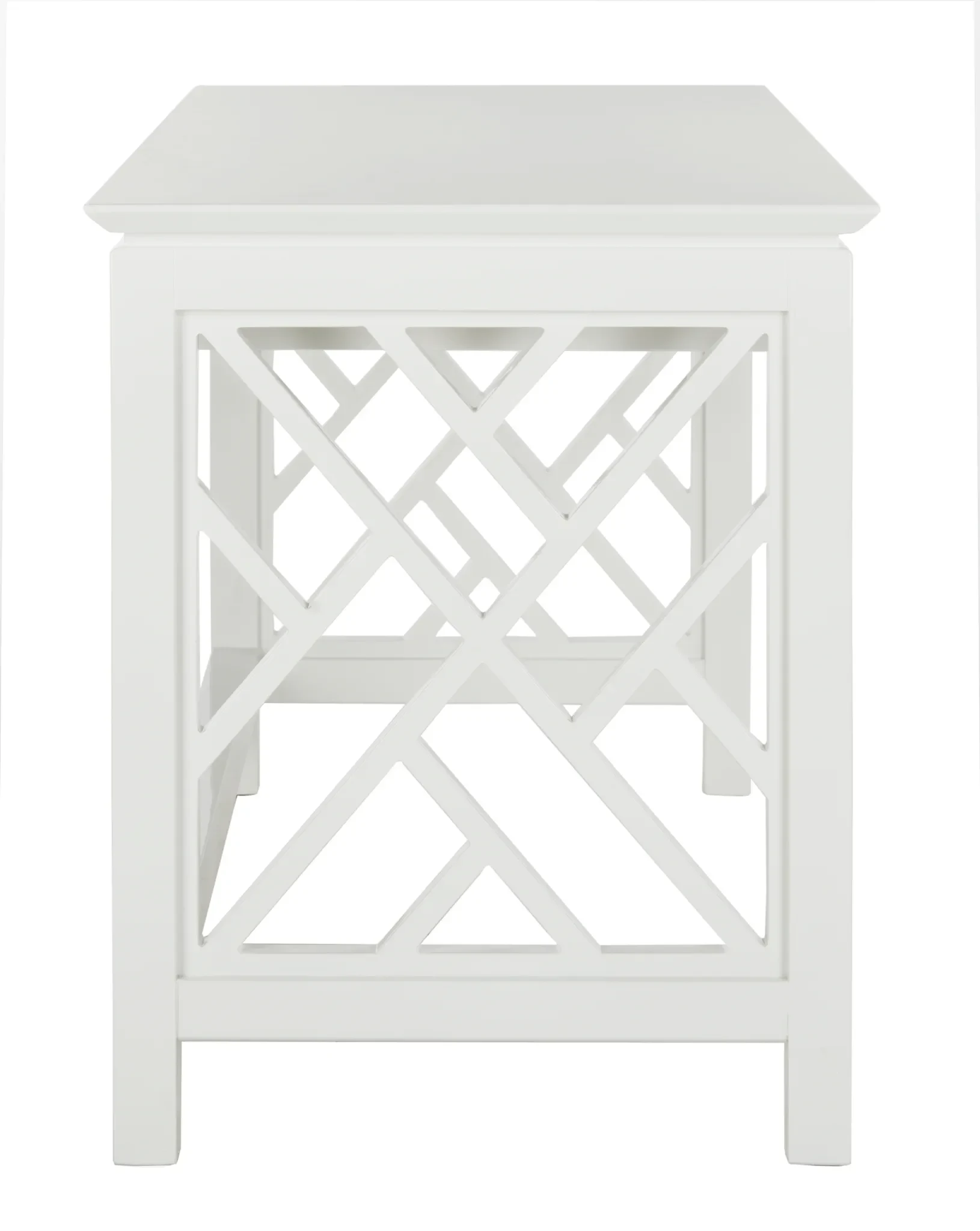 Oren Lacquer Desk in White