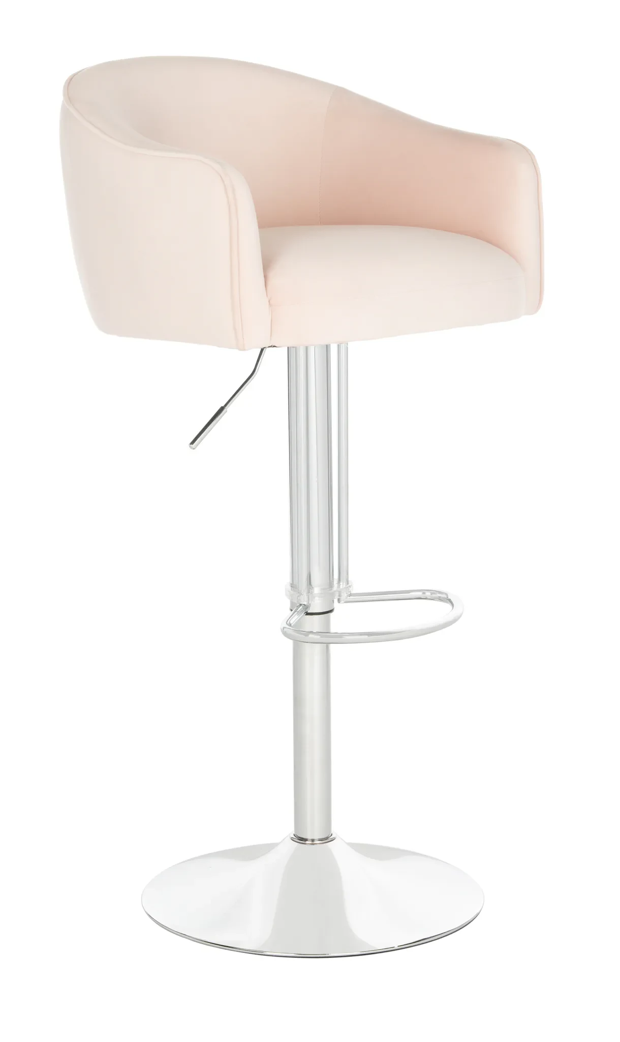 Ellsworth Adjustable Barstool in Light Gray