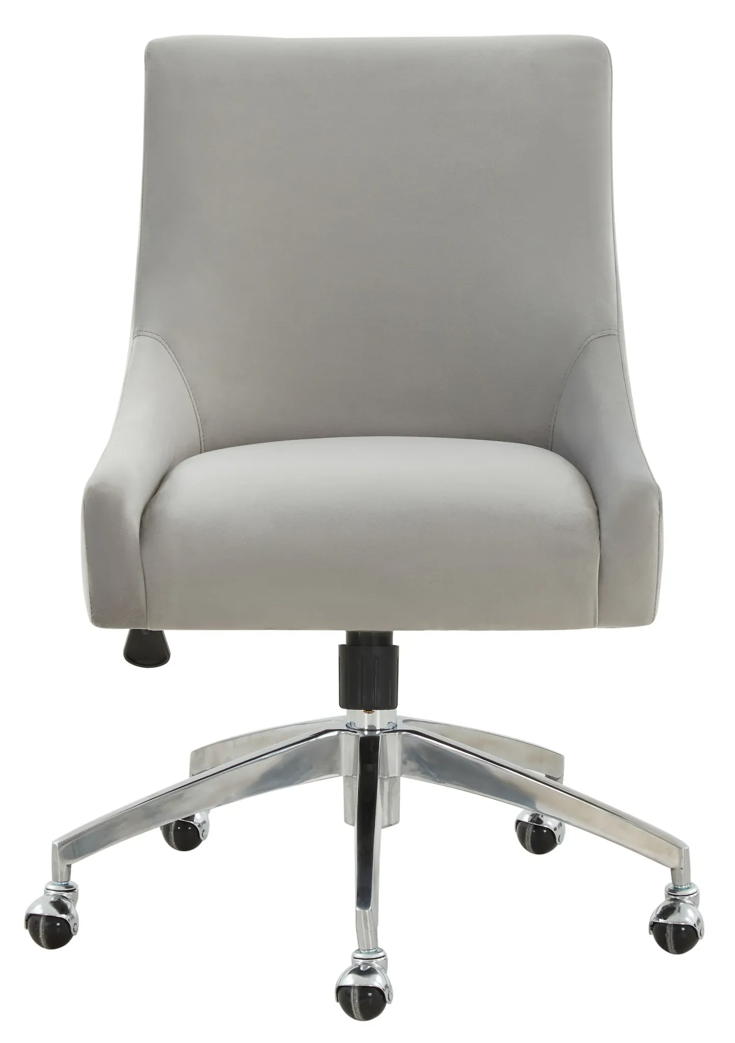 Jakob Adjustable Desk Chair in Cream / Gold