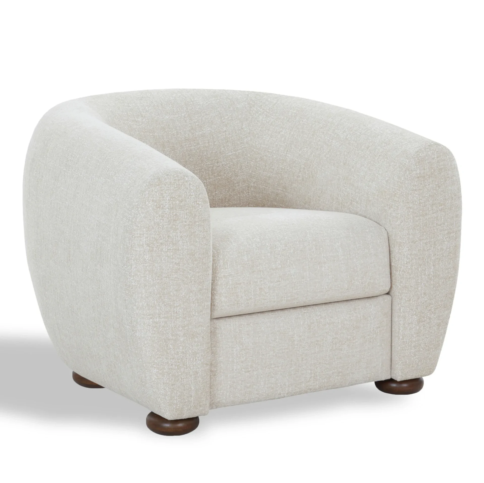 Freddy Accent Chair in Taupe