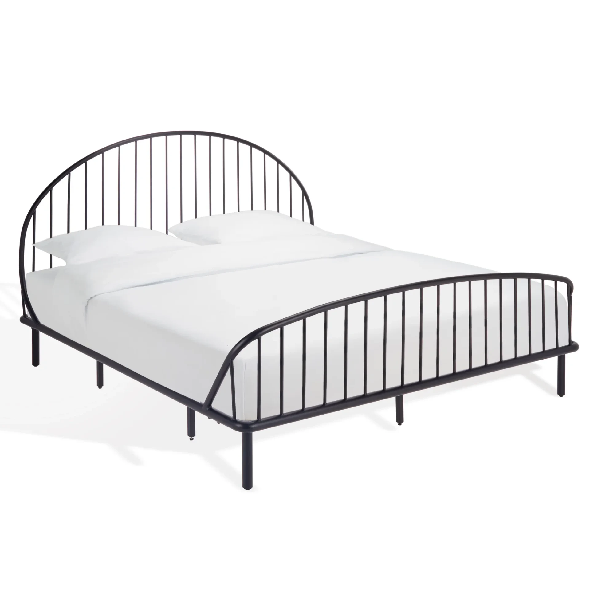 Sheeran Metal Spindle Bed in Black