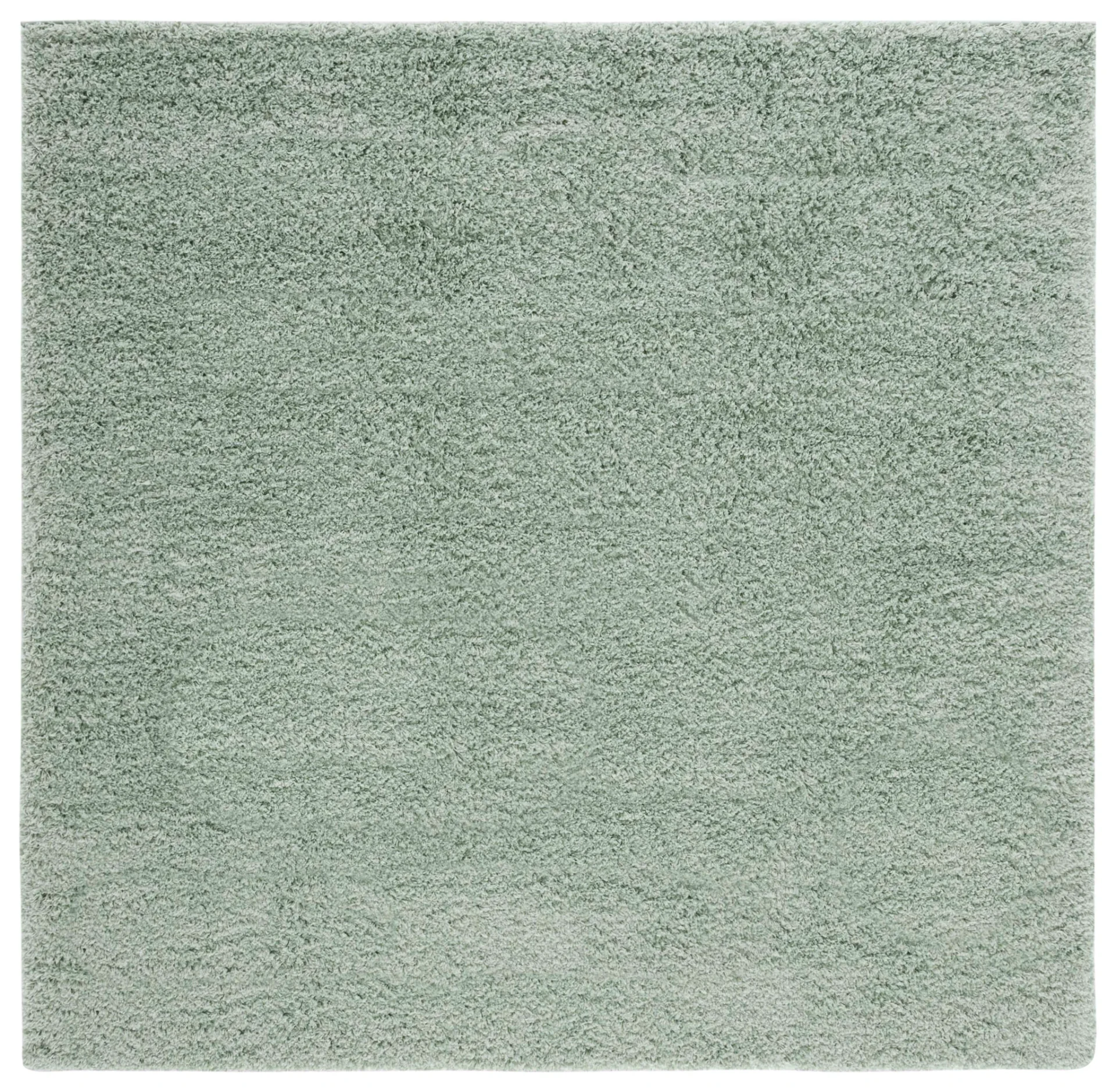 Laguna Solid Shag Rug in Light Sage