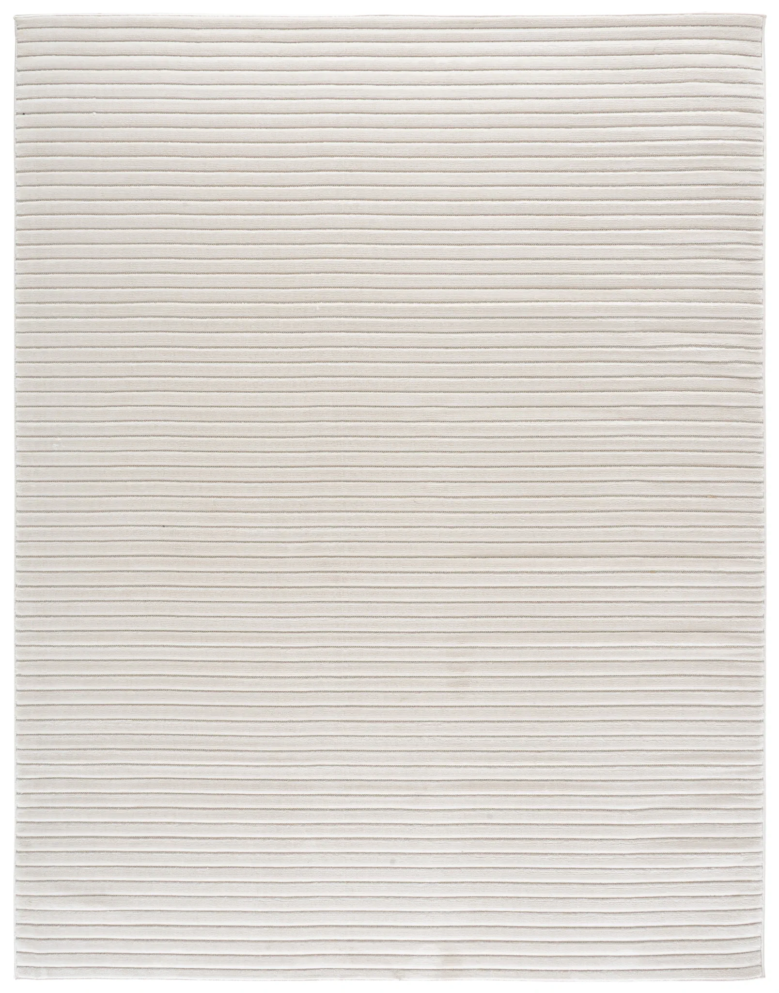 Selena Ribbed Rug in Ivory
