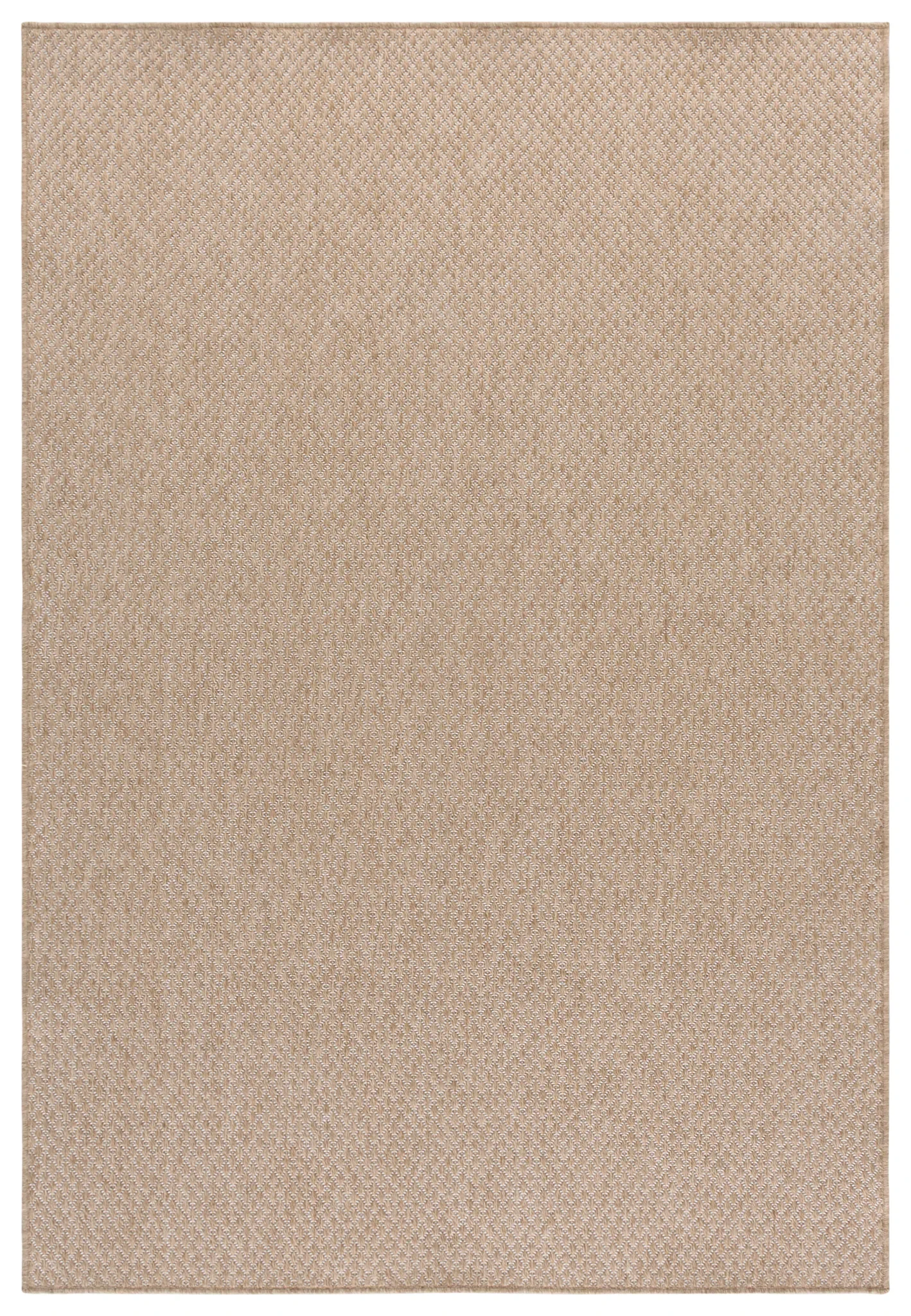 Sisal Performance Diamond Rug in Natural / Ivory