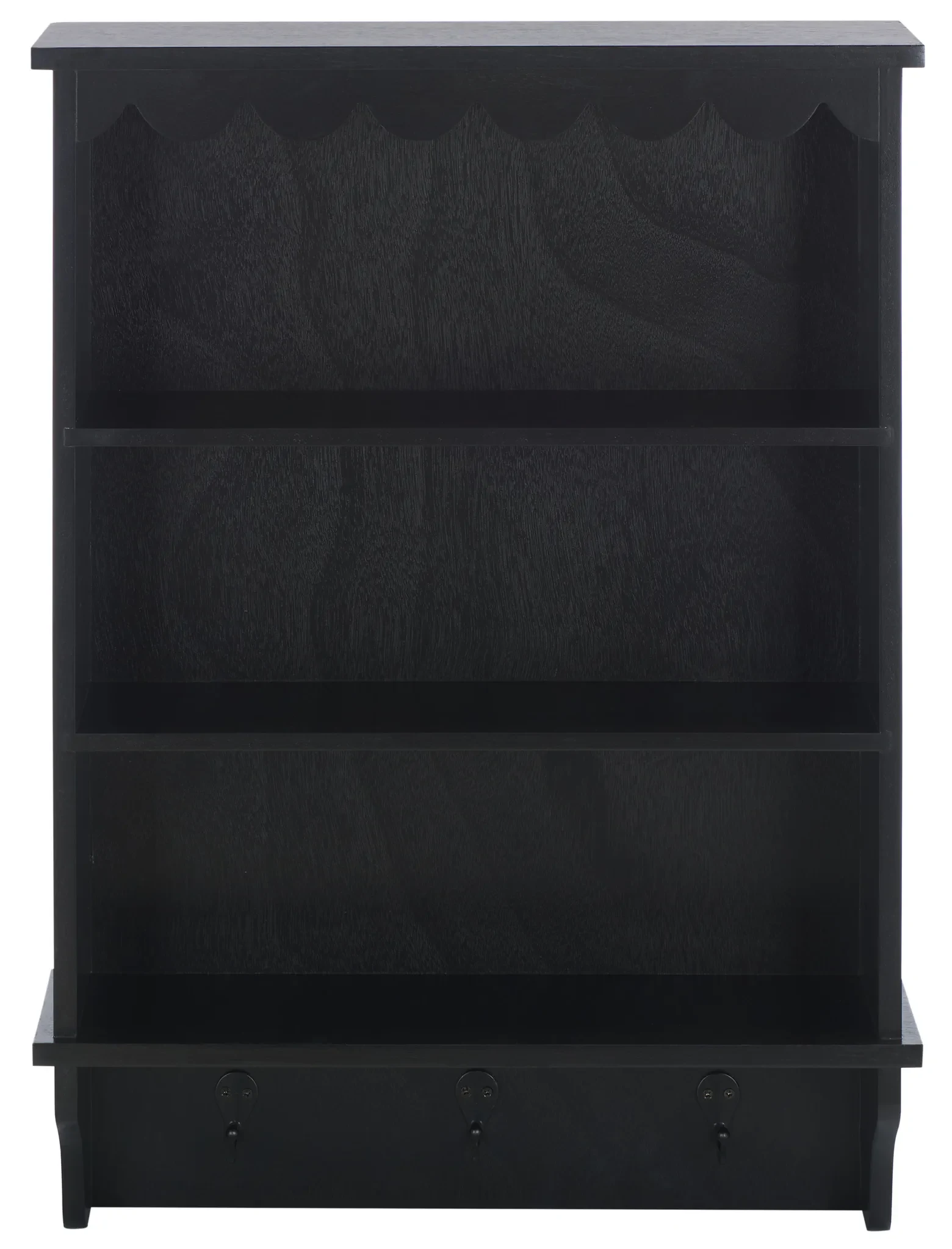 Haven Three-Hook Wall Rack in Matte Black