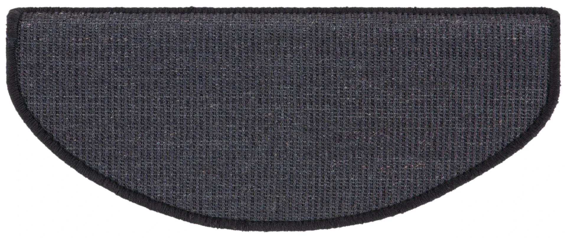 Tonal Hand-Loomed Sisal Stair Treads (Set of 13) in Black