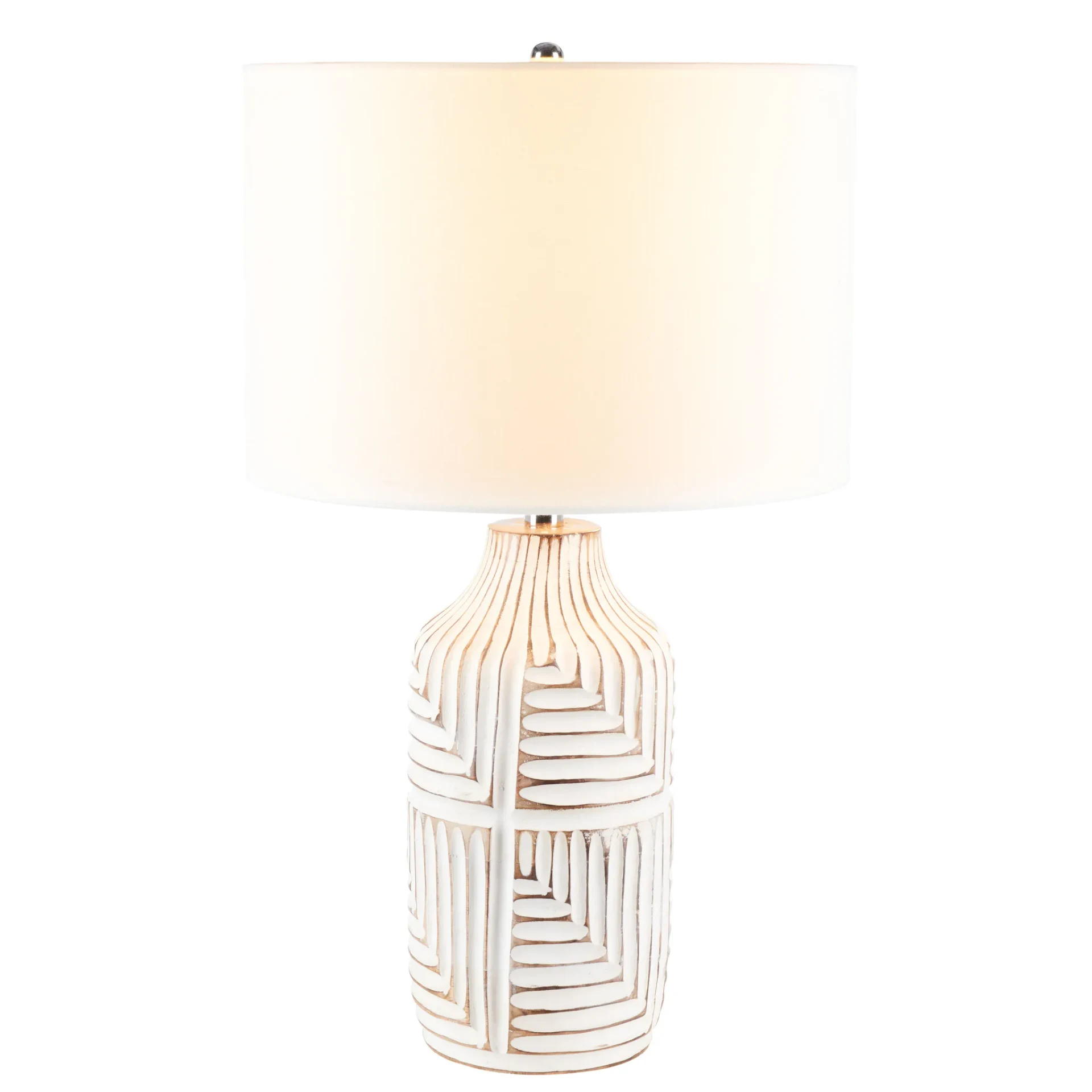 Dione Table Lamp in Ivory