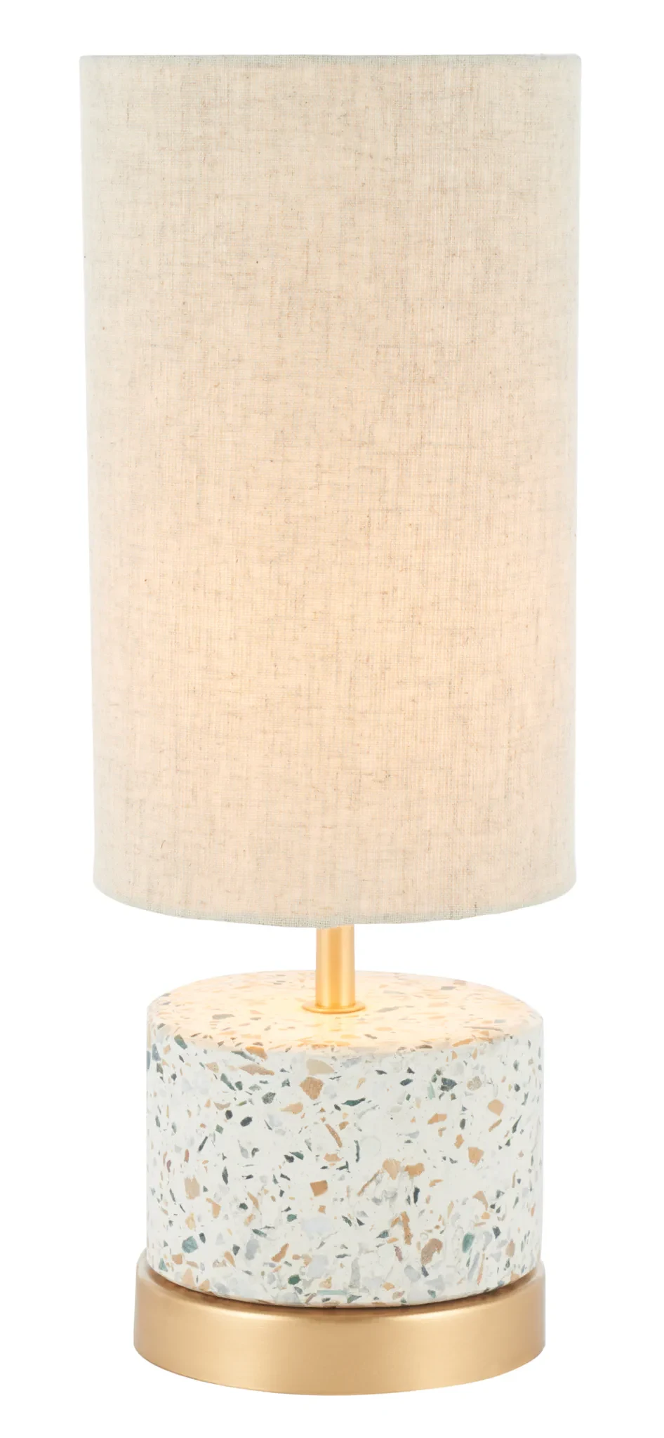 Laszlo Table Lamp in Natural / Gold