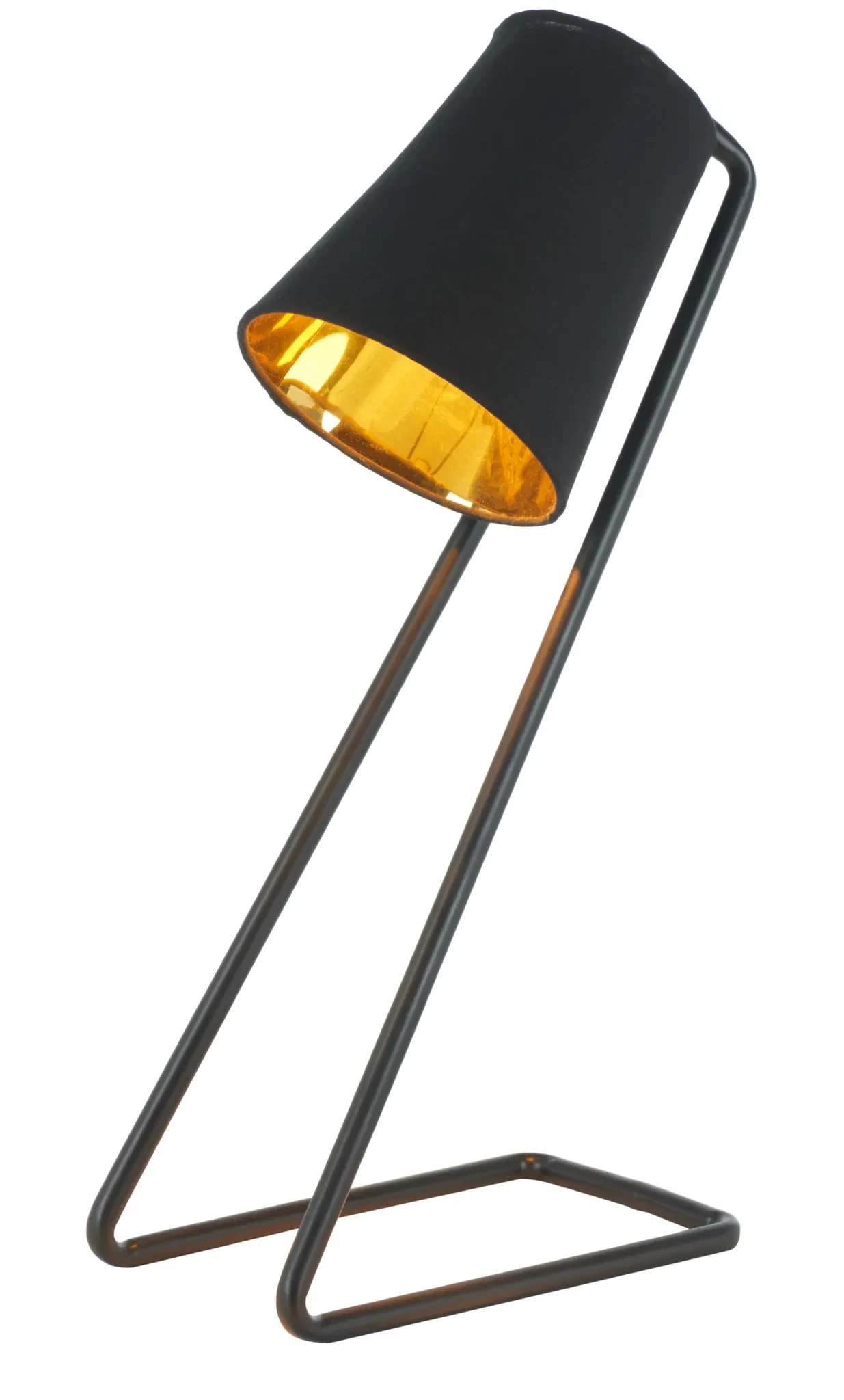 Guarnere Table Lamp in Black / Gold