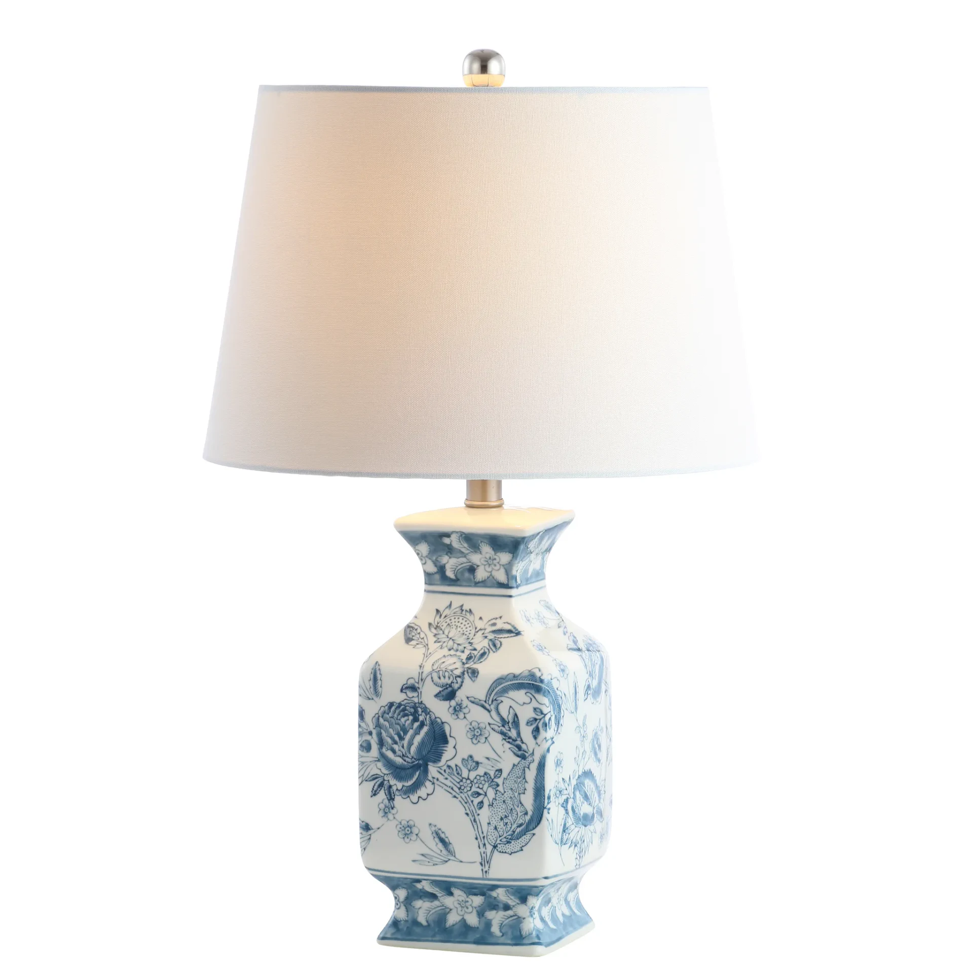 Mayson Table Lamp in Blue / White