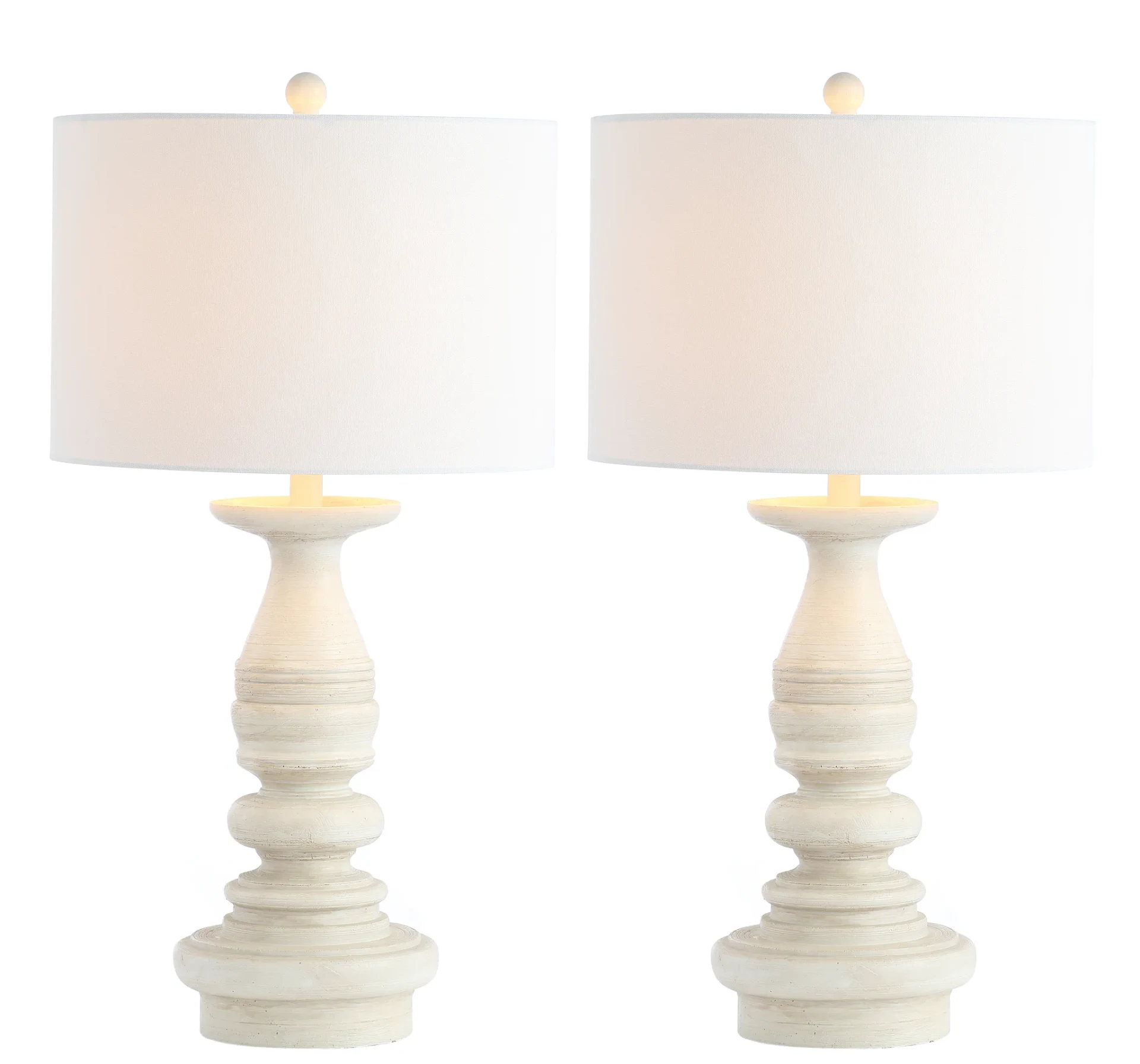 Jareth Table Lamp (Set Of 2) in White