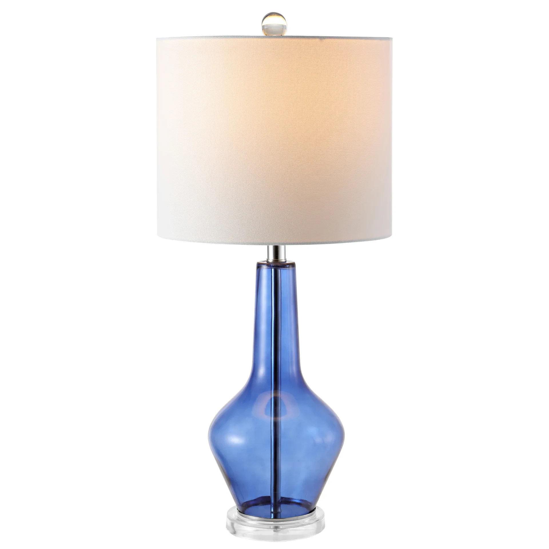 Velor Table Lamp (Set Of 2) in Blue