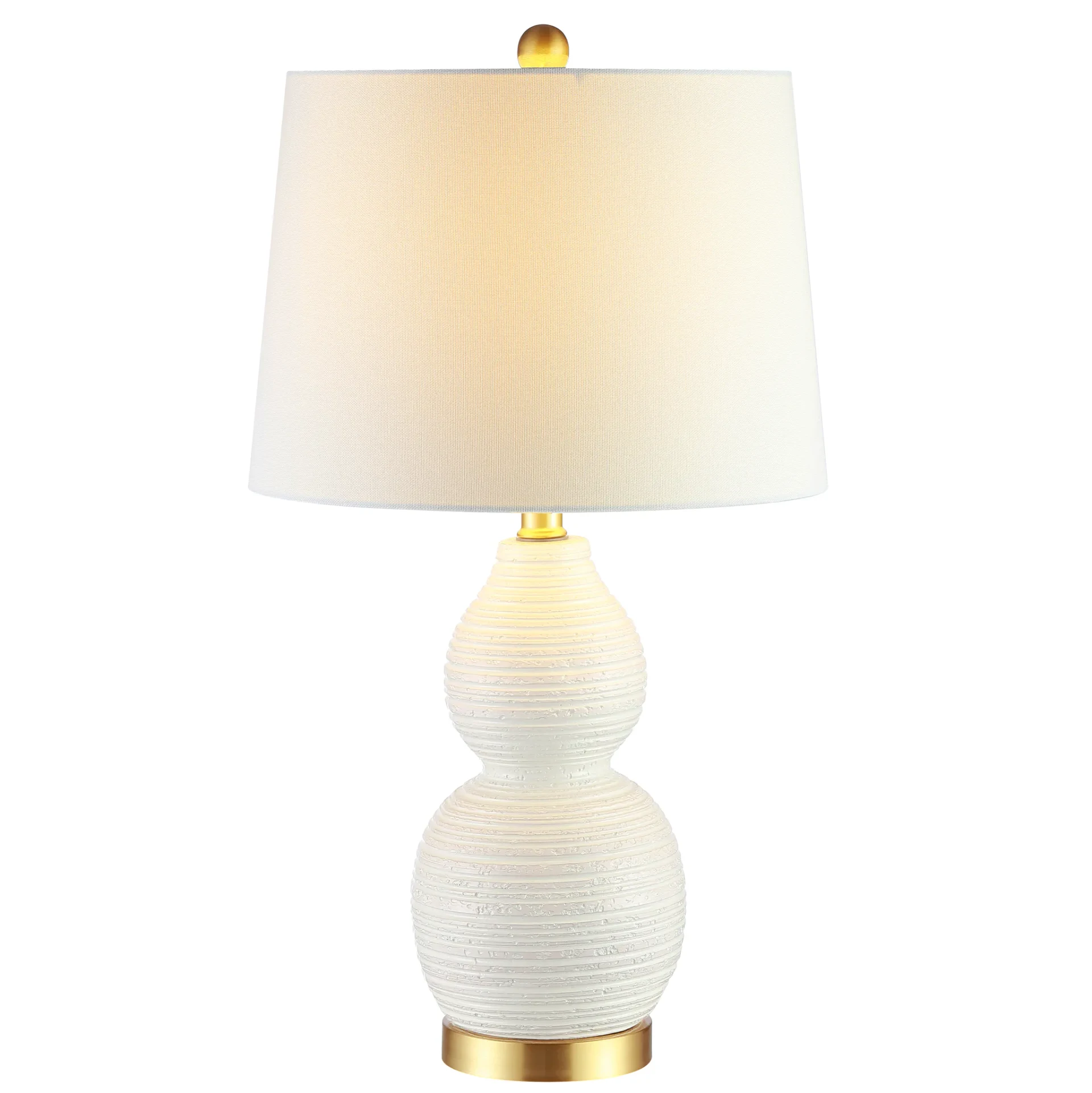 Darsa Table Lamp in White