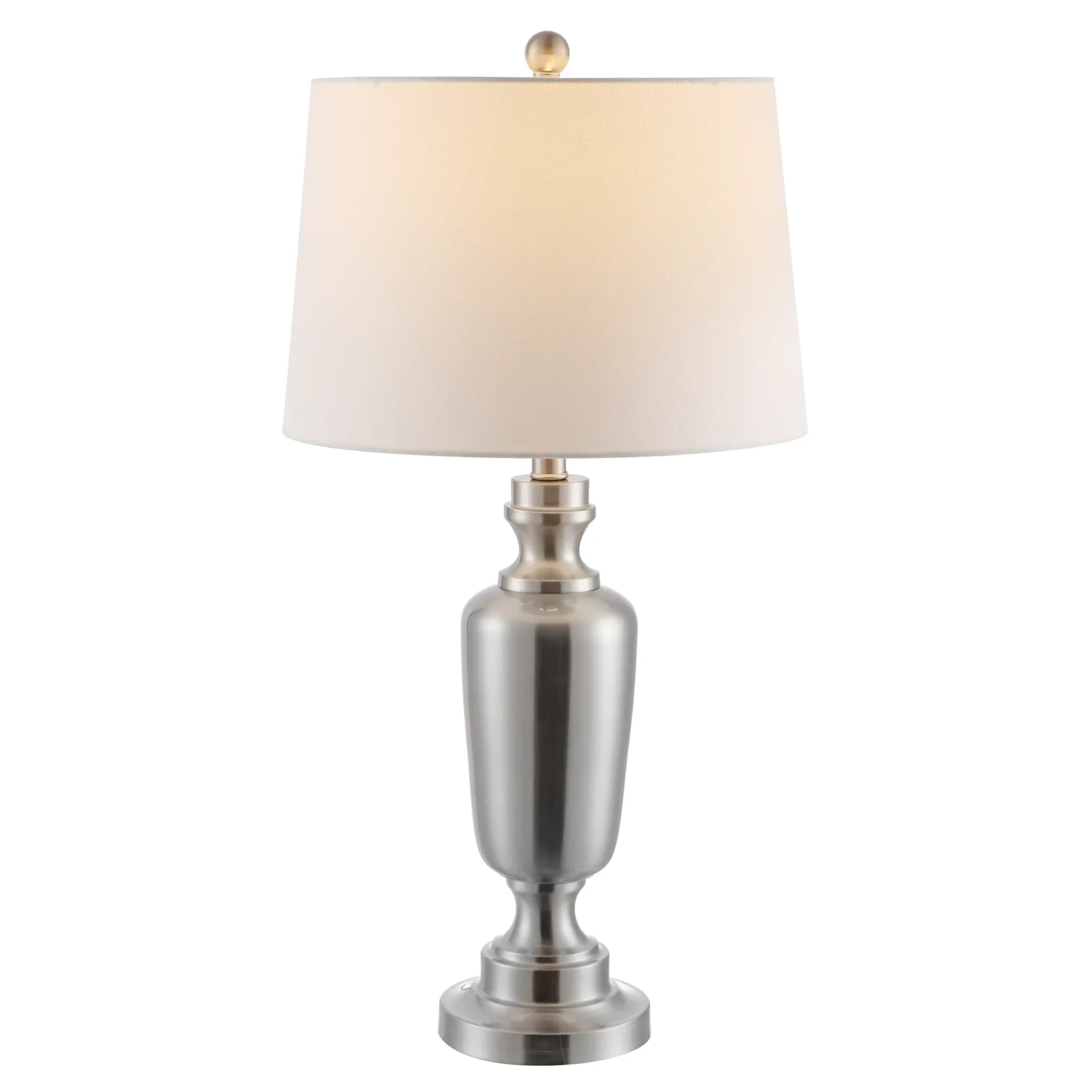 Ezra Table Lamp in Nickel