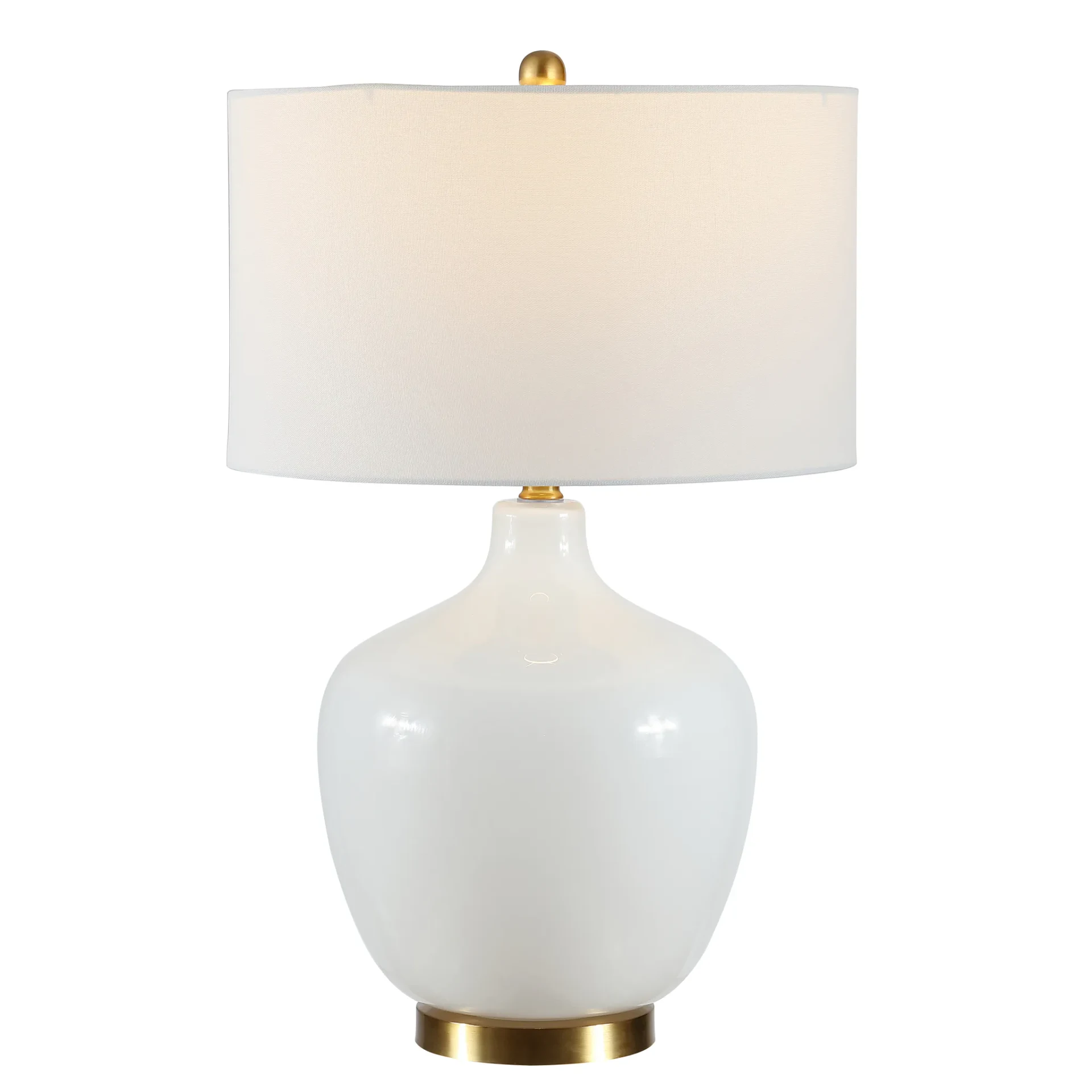 Eugenie Table Lamp in Antique White