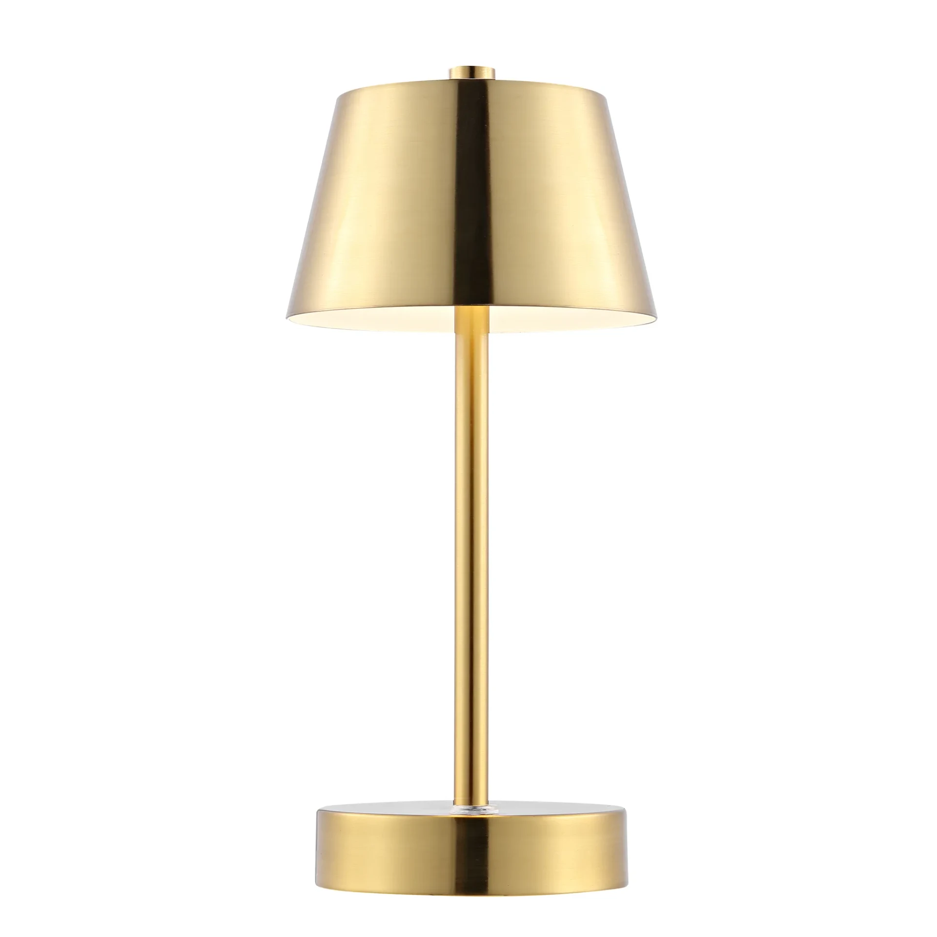 Laita Rechargeable Led Table Lamp in Brass