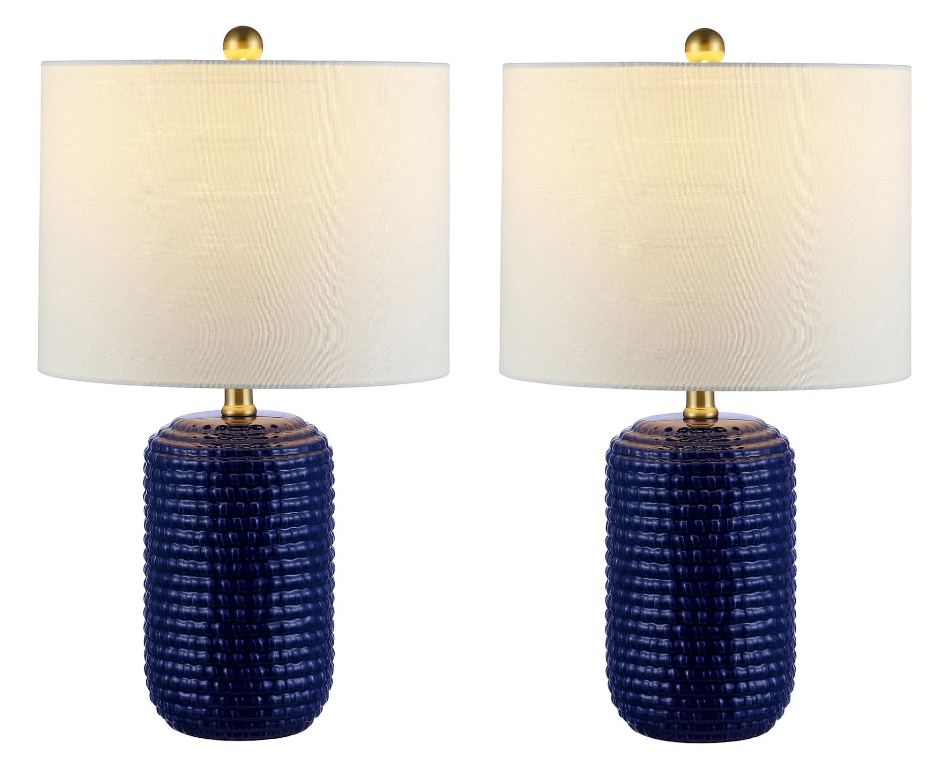Jace Table Lamp (Set Of 2) in Navy Blue