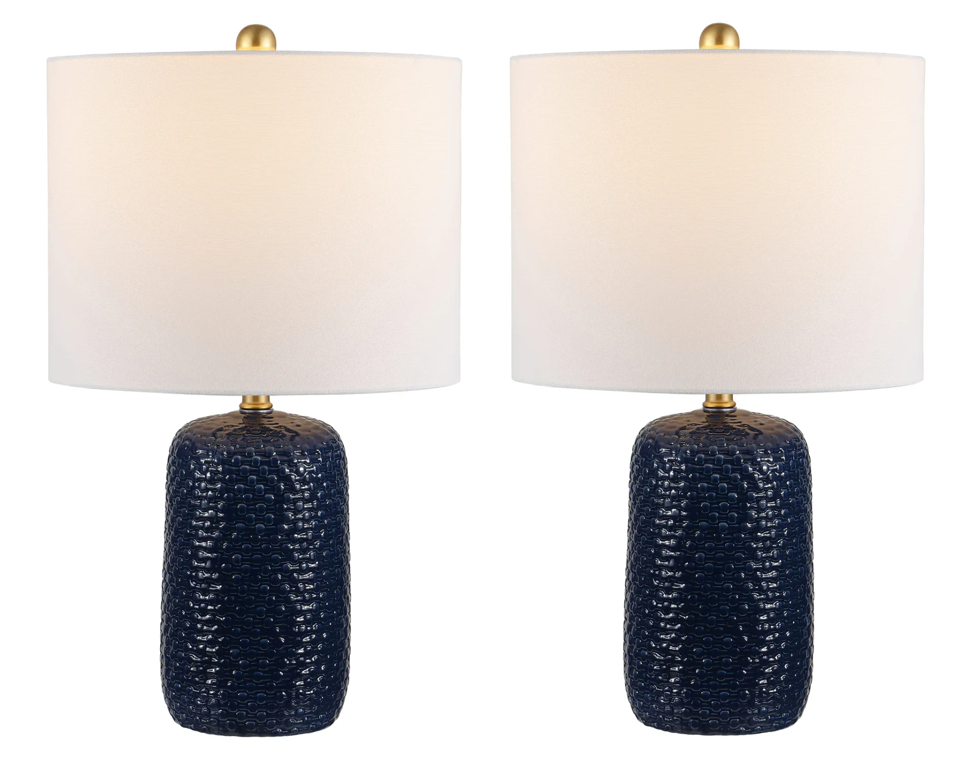 Huxley Table Lamp (Set Of 2) in Navy Blue