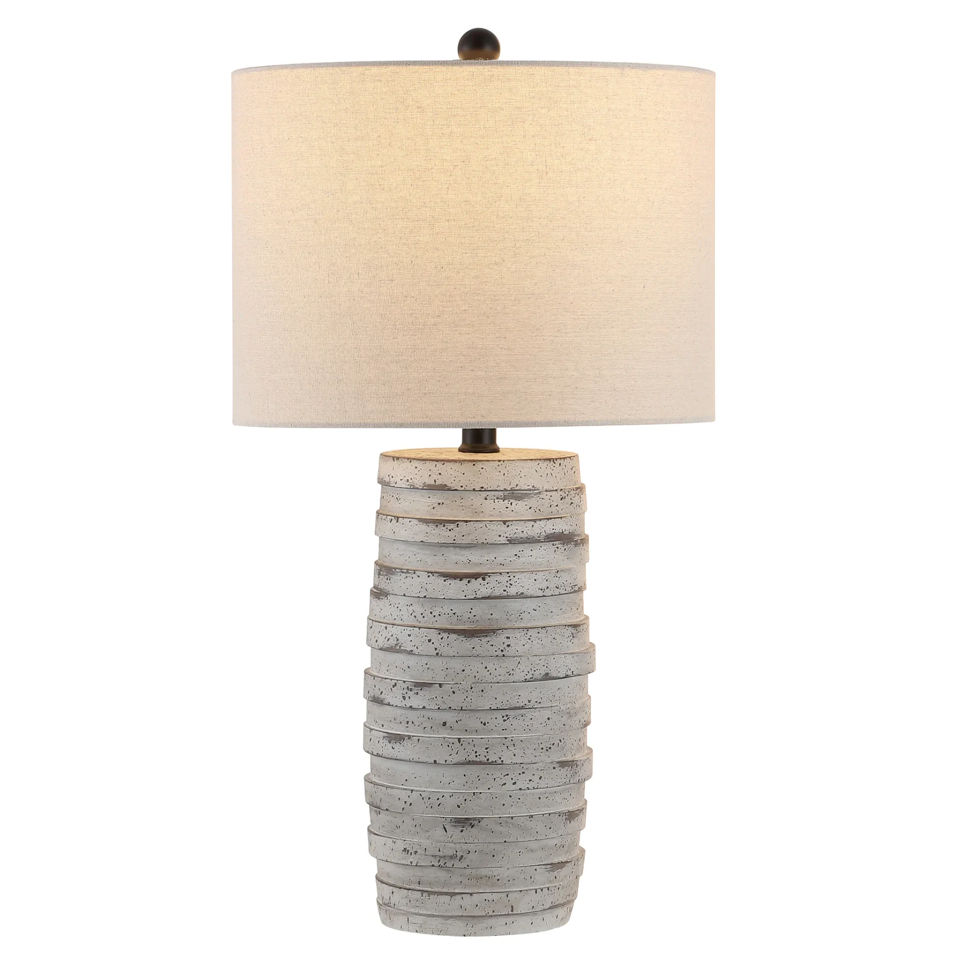 Alron Table Lamp in Antique Gray