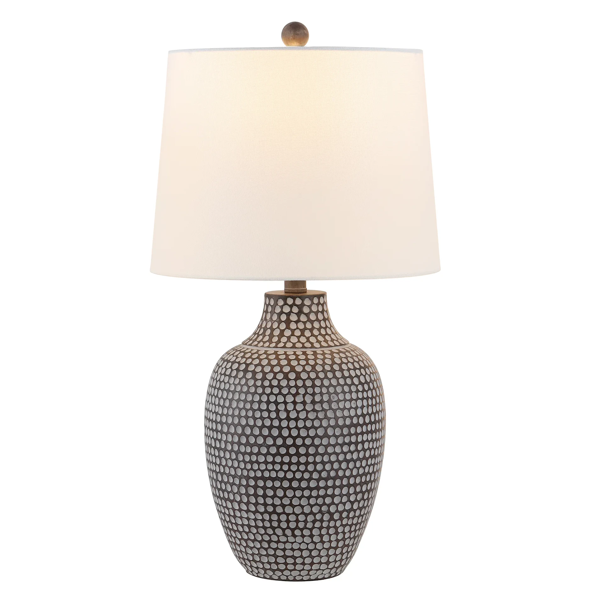 Resler Table Lamp in Brown