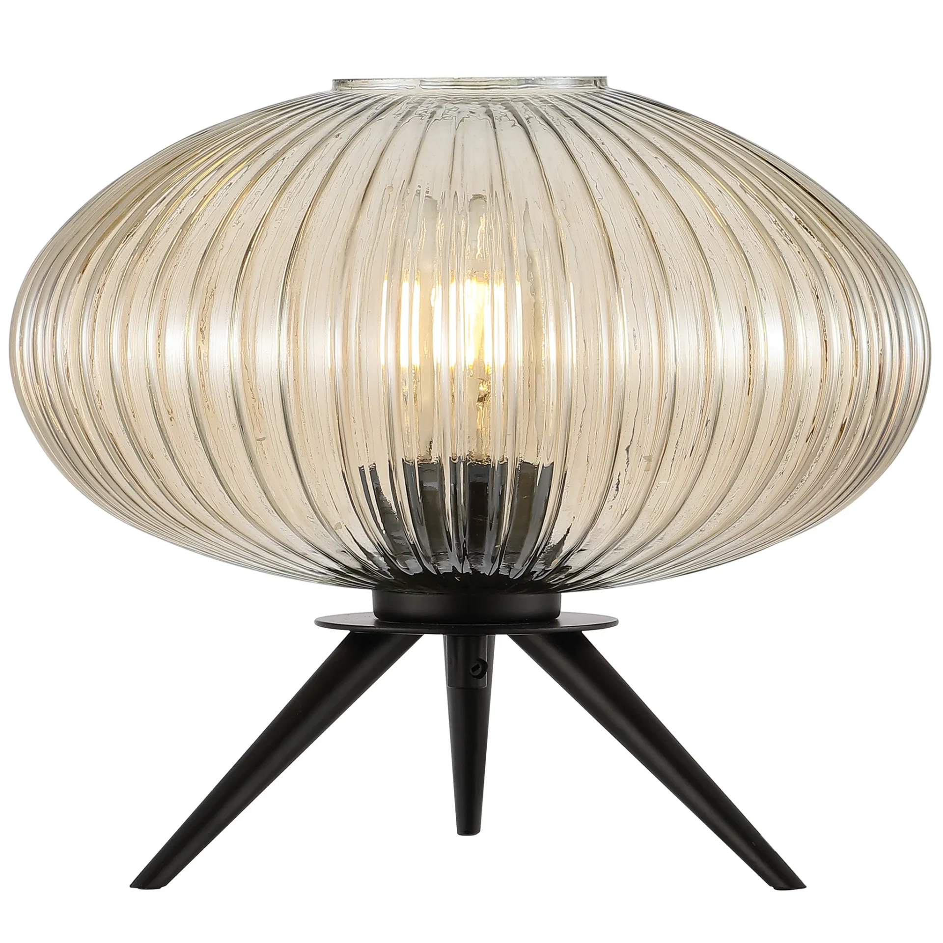 Coehlo Table Lamp in Amber / Black