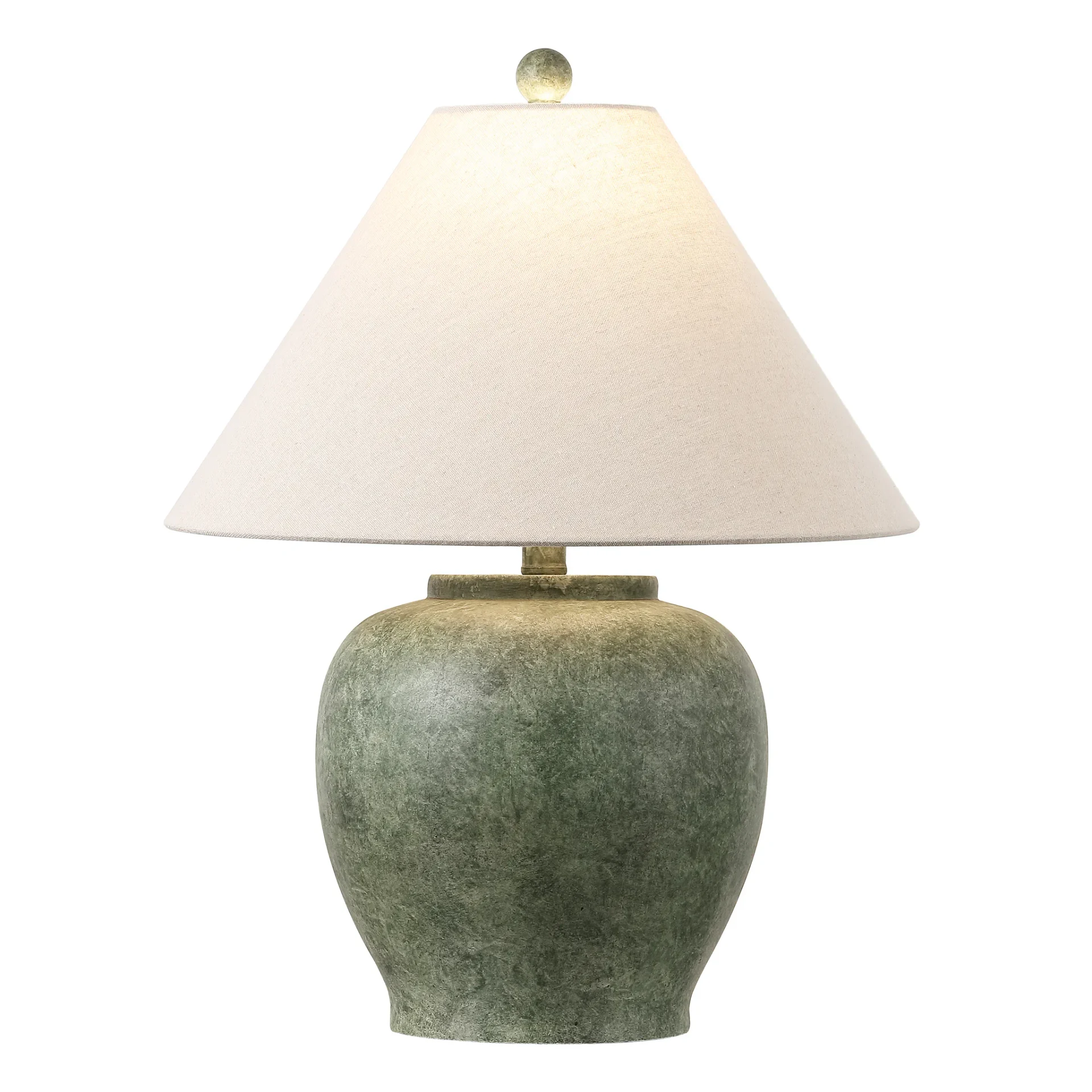 Dylan Table Lamp in Antique Green
