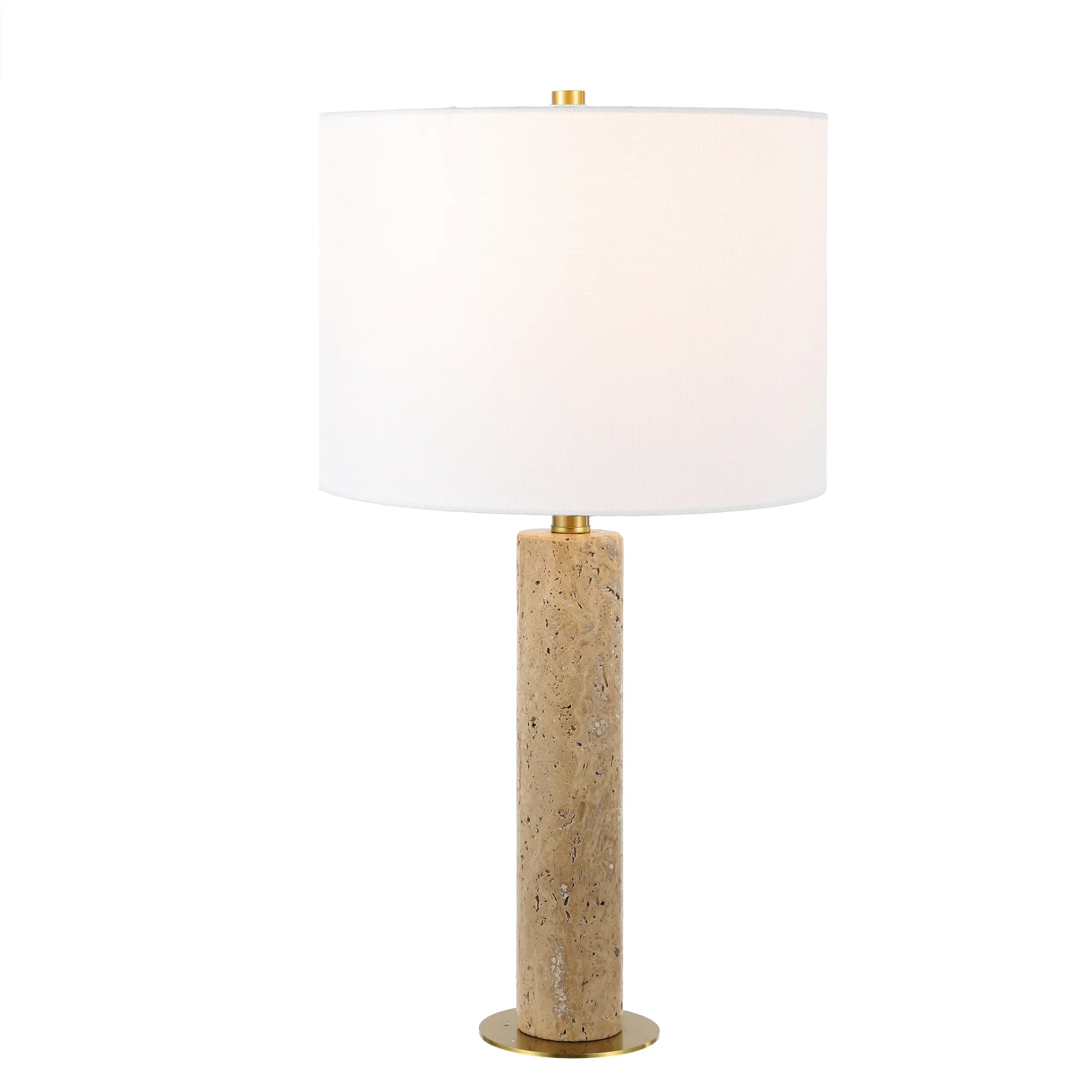Dara Table Lamp in Beige