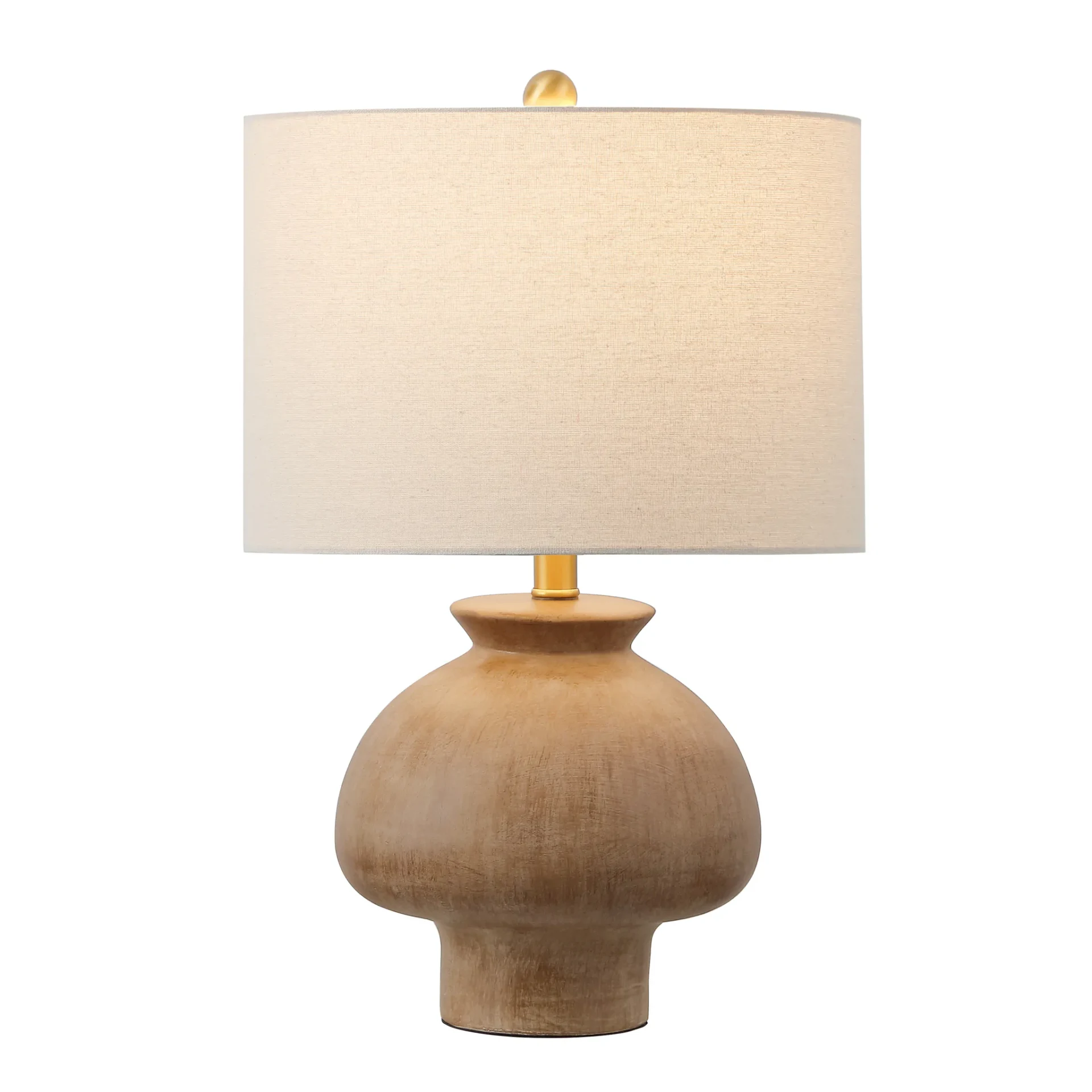 Noam Table Lamp in Light Brown