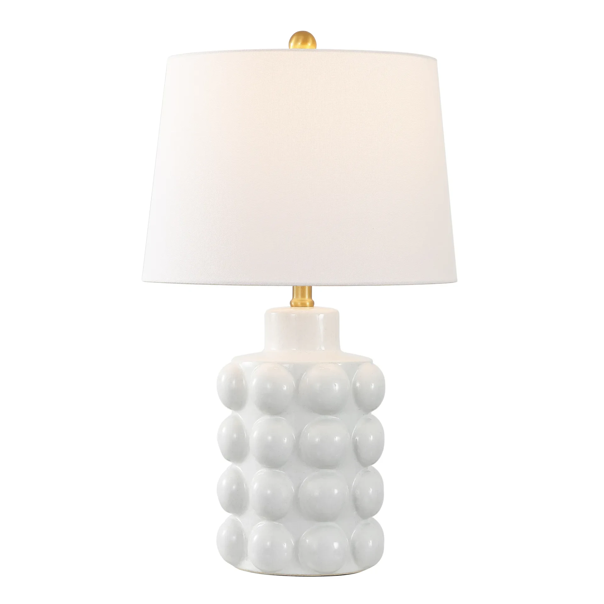 Konny Table Lamp in Antique White
