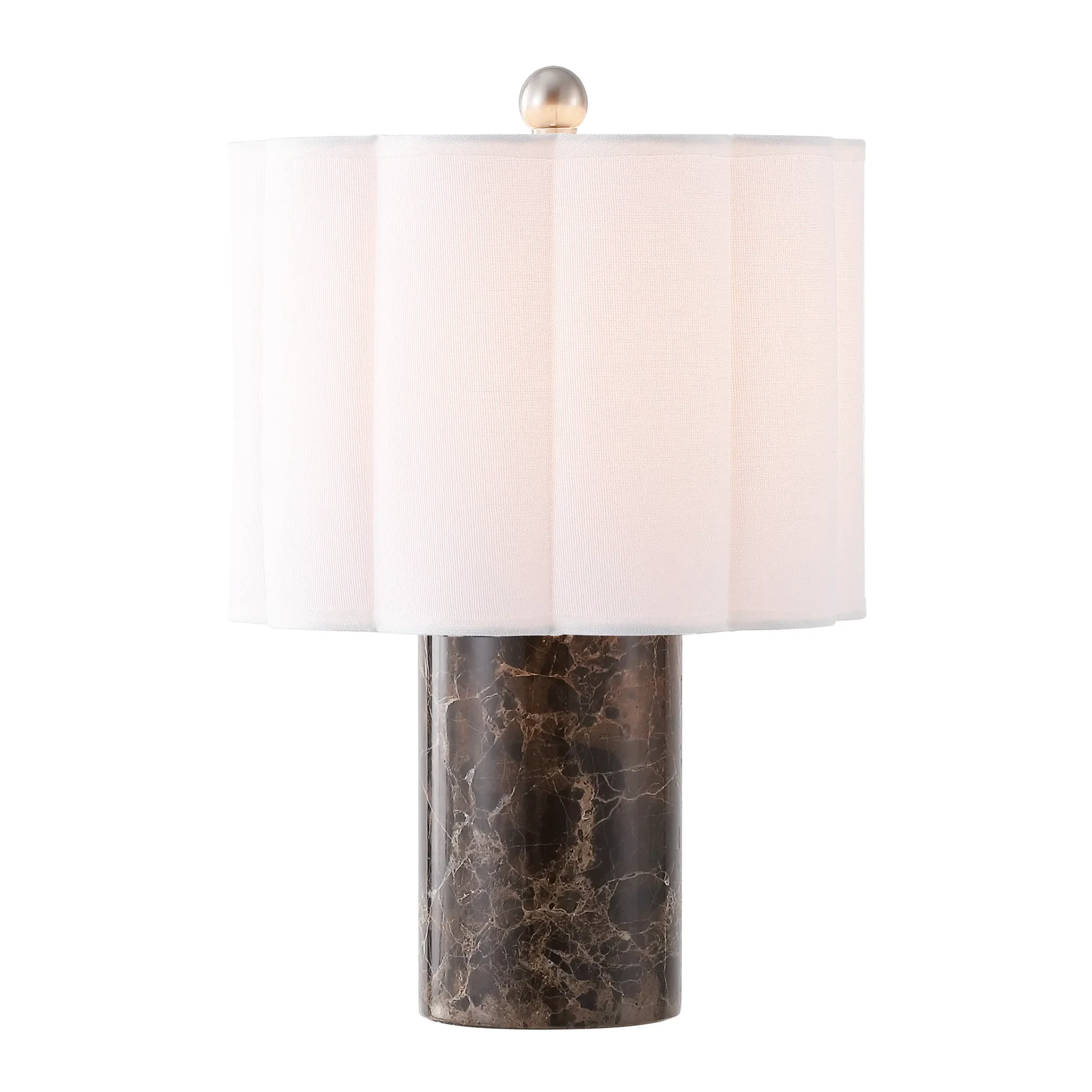 Rosalie Table Lamp in Dark Brown