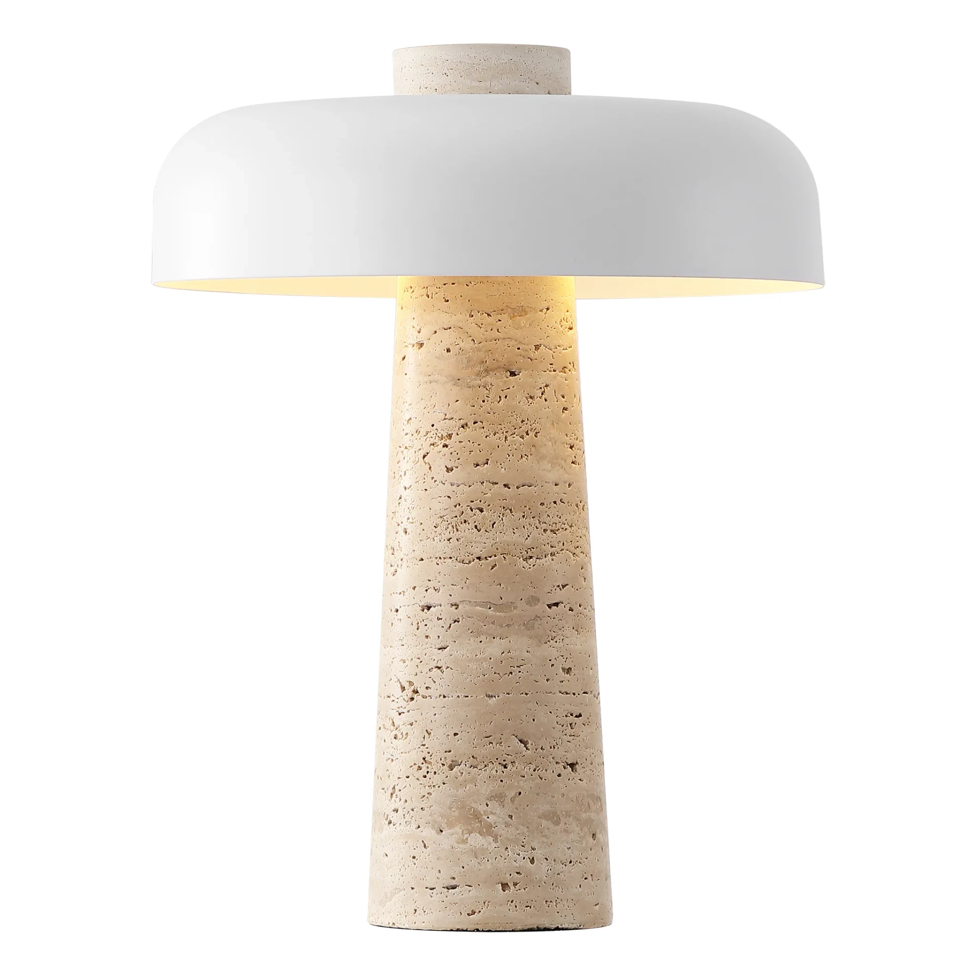 Lela Table Lamp in Natural / Off-White