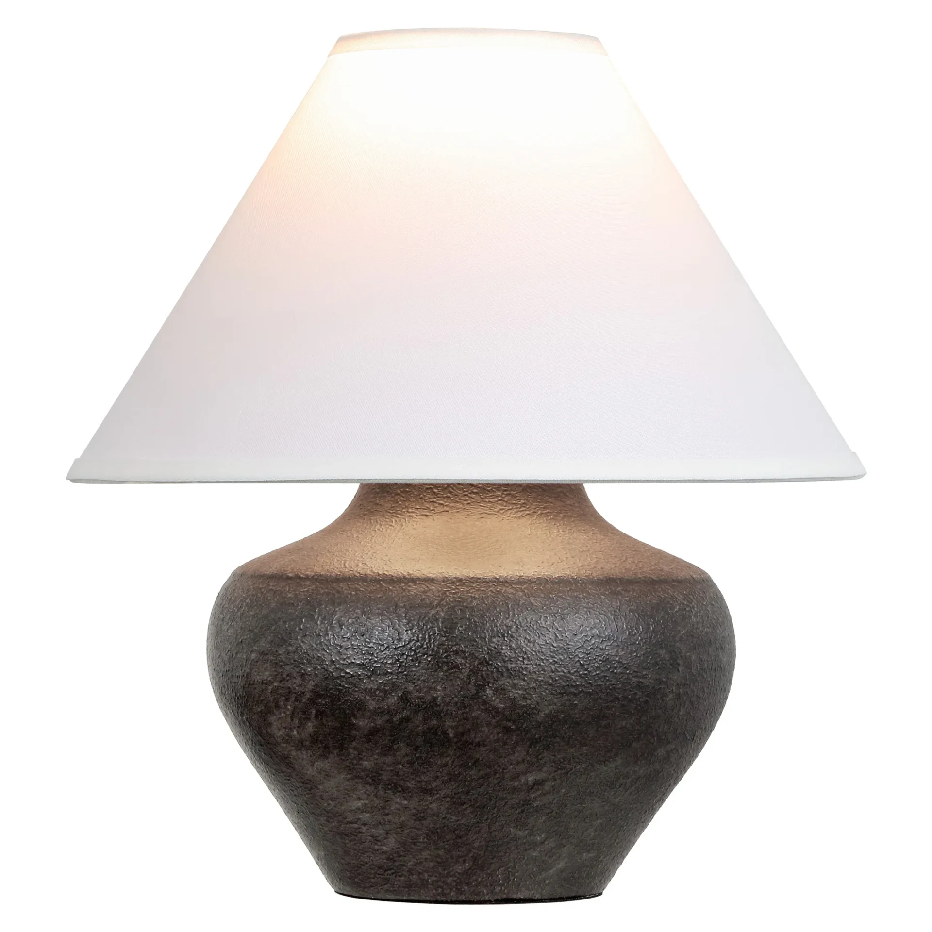 Sadiya Concrete Table Lamp in Black / White
