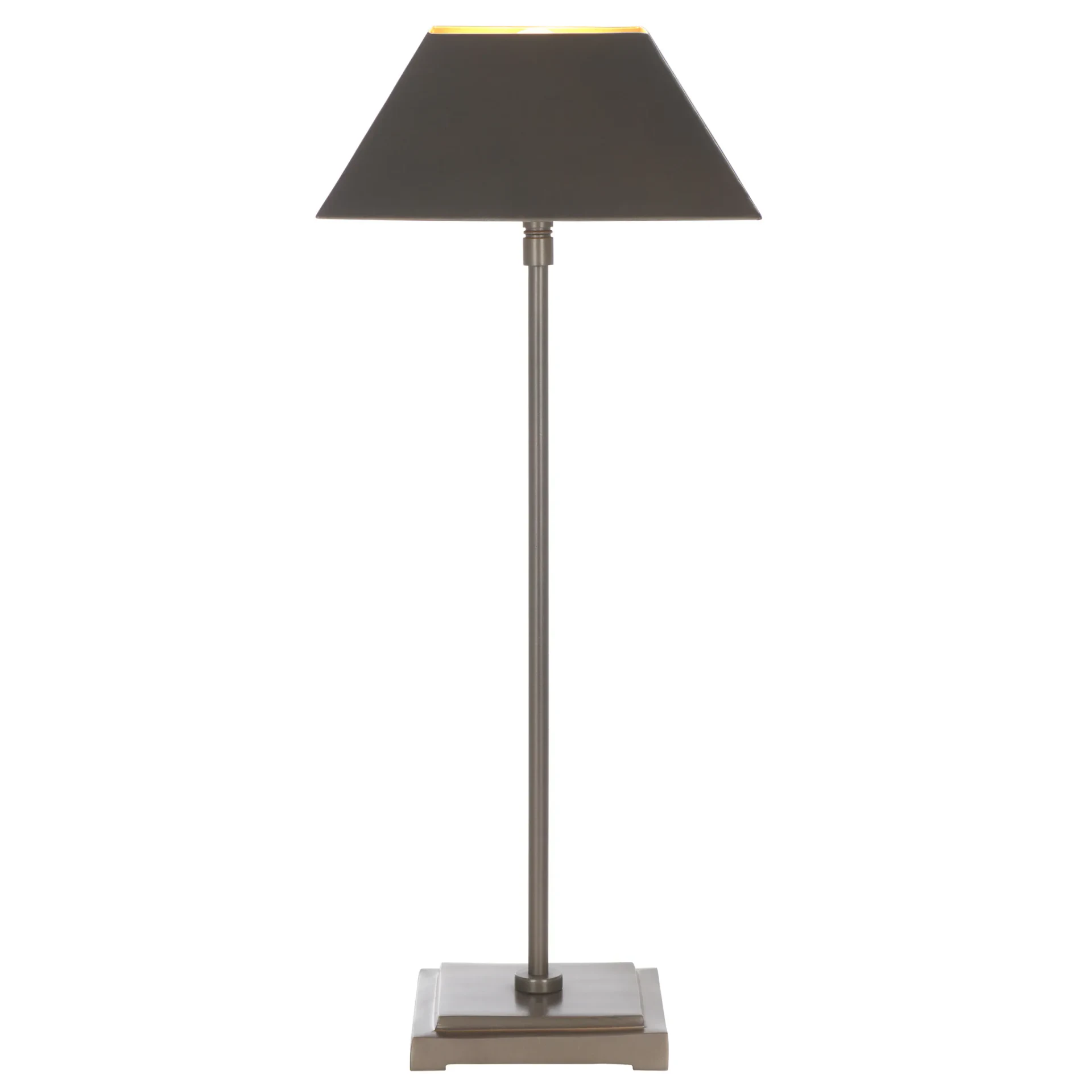 Lleo Table Lamp in Antique Silver