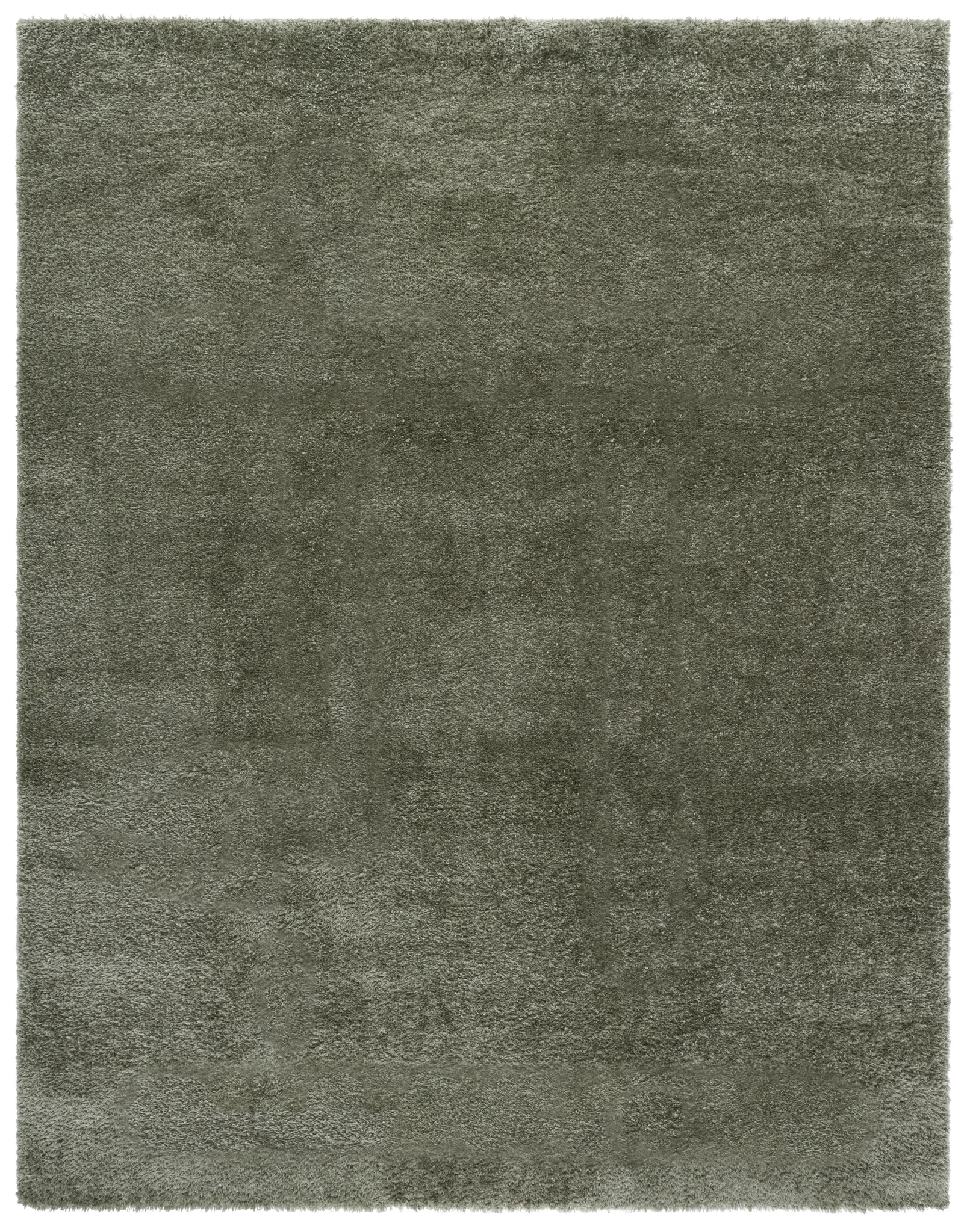 Tahoe Solid Shag Rug in Sage
