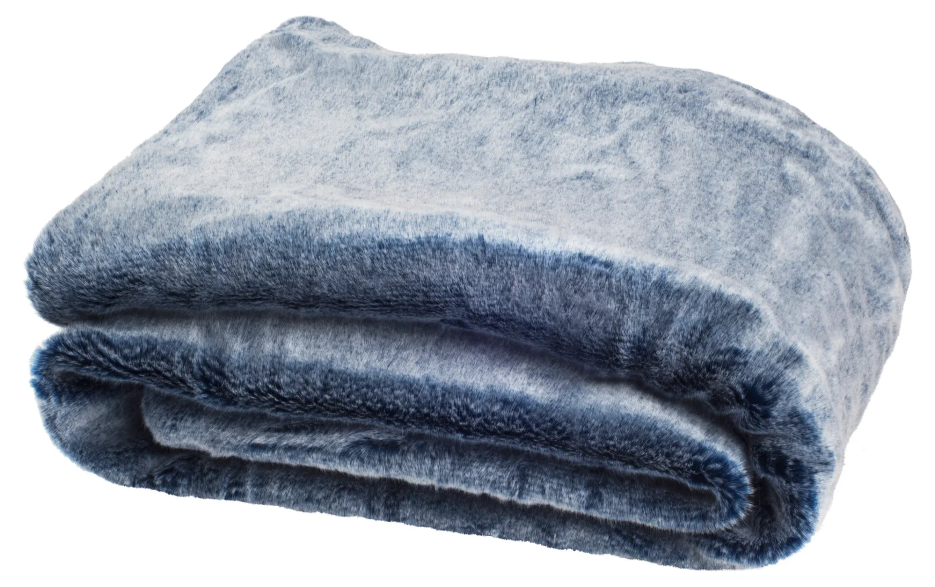 Skyler Plush Throw in Robins Egg Blue