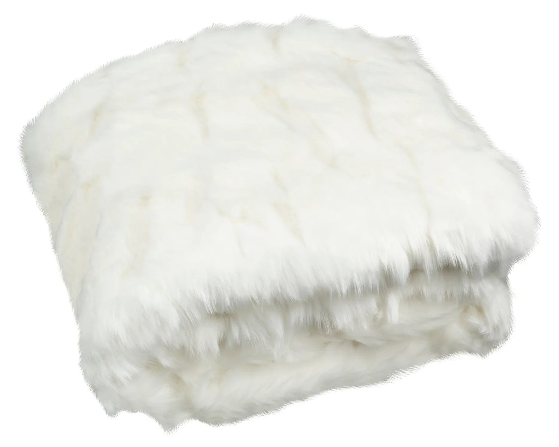Textured Throw in Cream