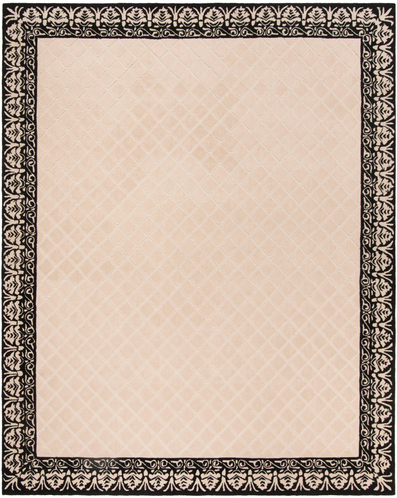 Total Performance Harrison Hand-Hooked Rug in Black
